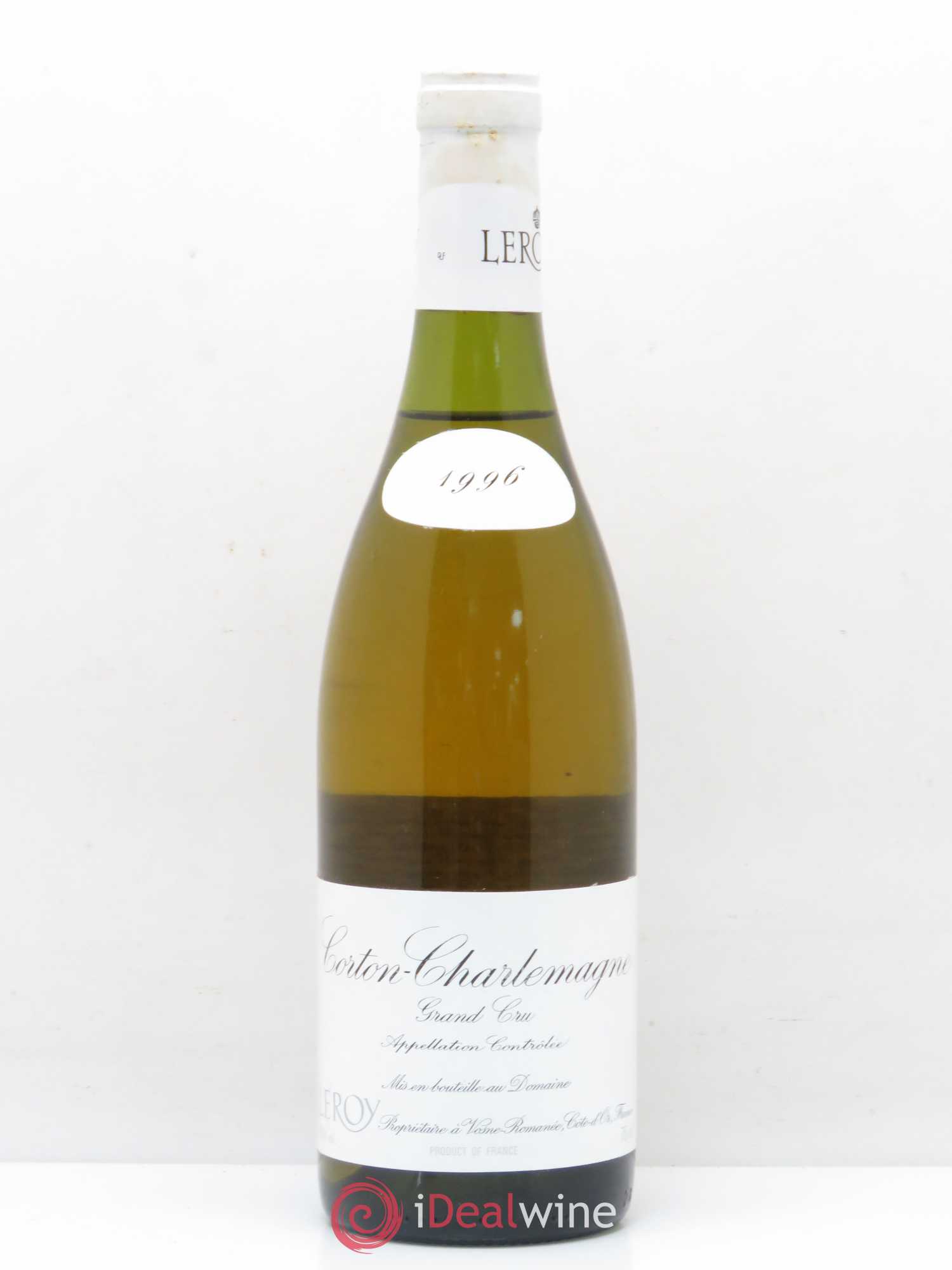Corton-Charlemagne Grand Cru Leroy (Domaine) 1996 - Lot de 1 bouteille - 0