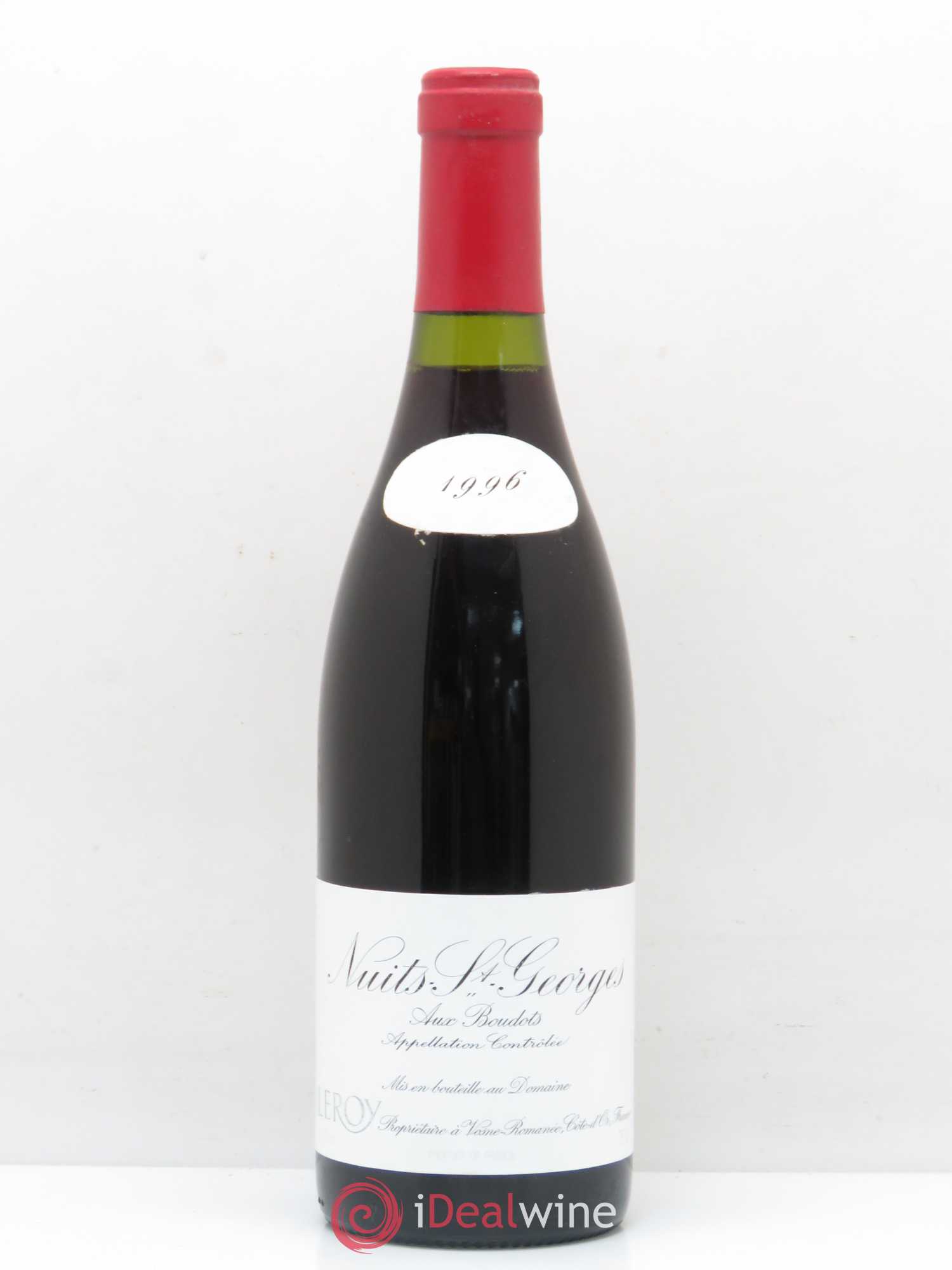 Nuits-Saint-Georges 1er Cru Aux Boudots Leroy (Domaine) 1996 - Lot de 1 bouteille - 0