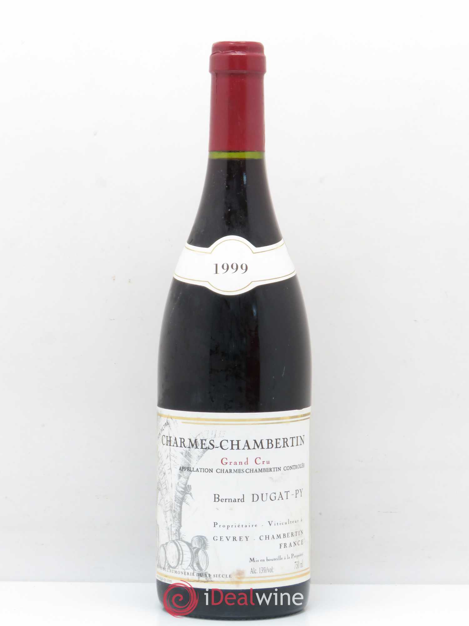 Charmes-Chambertin Grand Cru Dugat-Py 1999 - Lot de 1 bouteille - 0