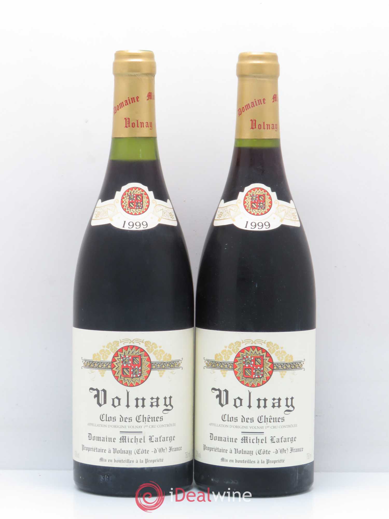 Volnay 1er Cru Clos des Chênes Lafarge (Domaine) 1999 - Lot de 2 bouteilles - 0