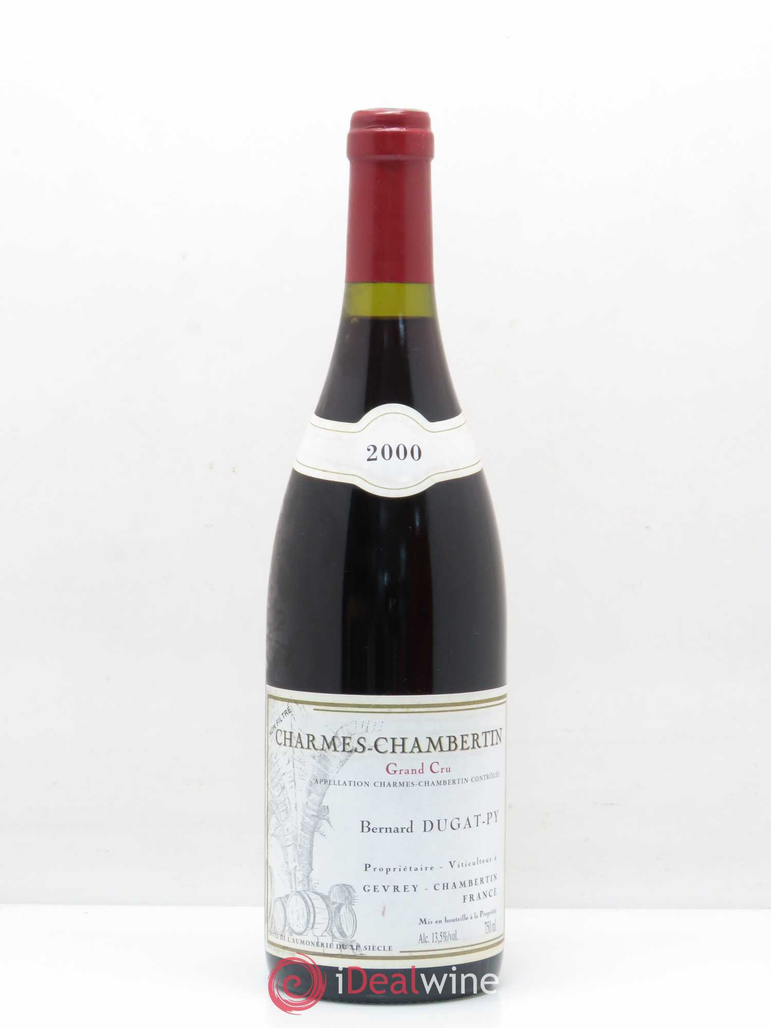 Charmes-Chambertin Grand Cru Dugat-Py 2000 - Lot de 1 bouteille - 0