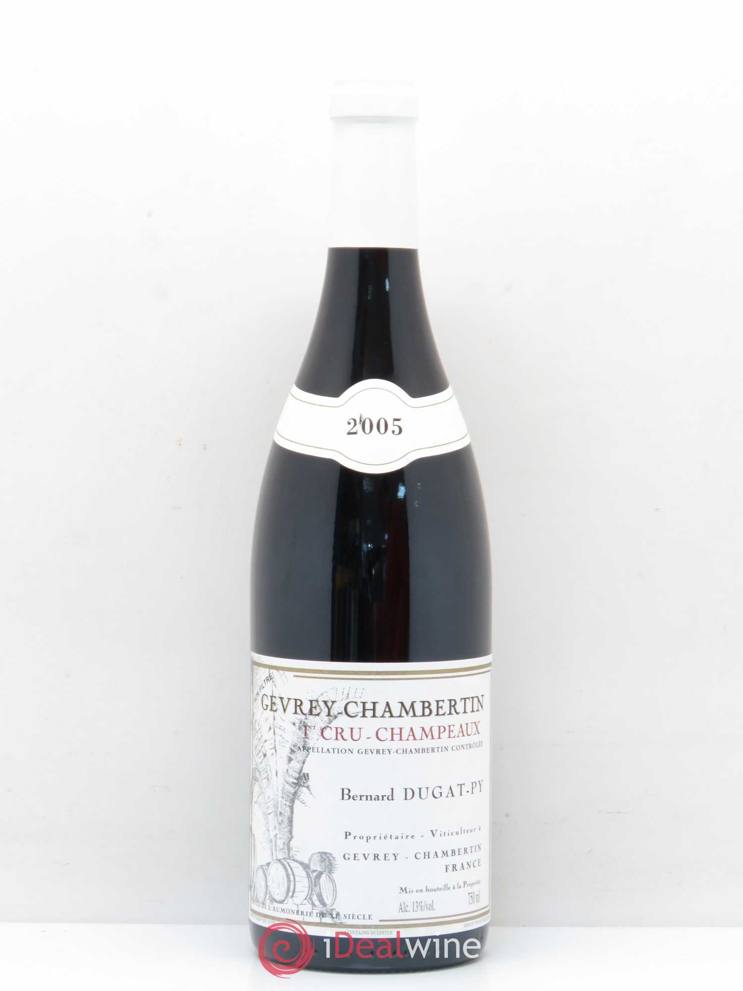 Gevrey-Chambertin 1er Cru Champeaux Dugat-Py 2005 - Lot de 1 bouteille - 0