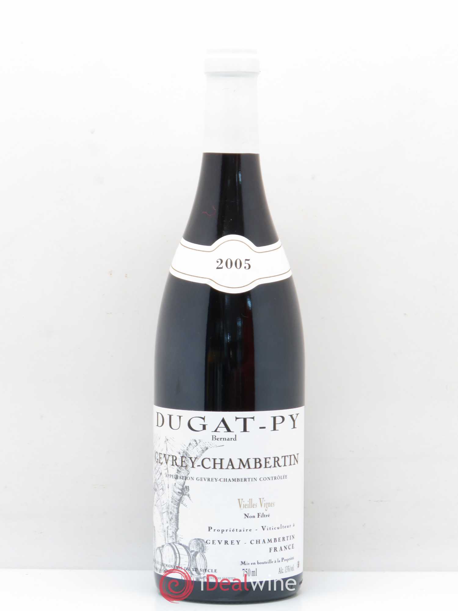 Gevrey-Chambertin Vieilles Vignes Dugat-Py 2005 - Lot de 1 bouteille - 0