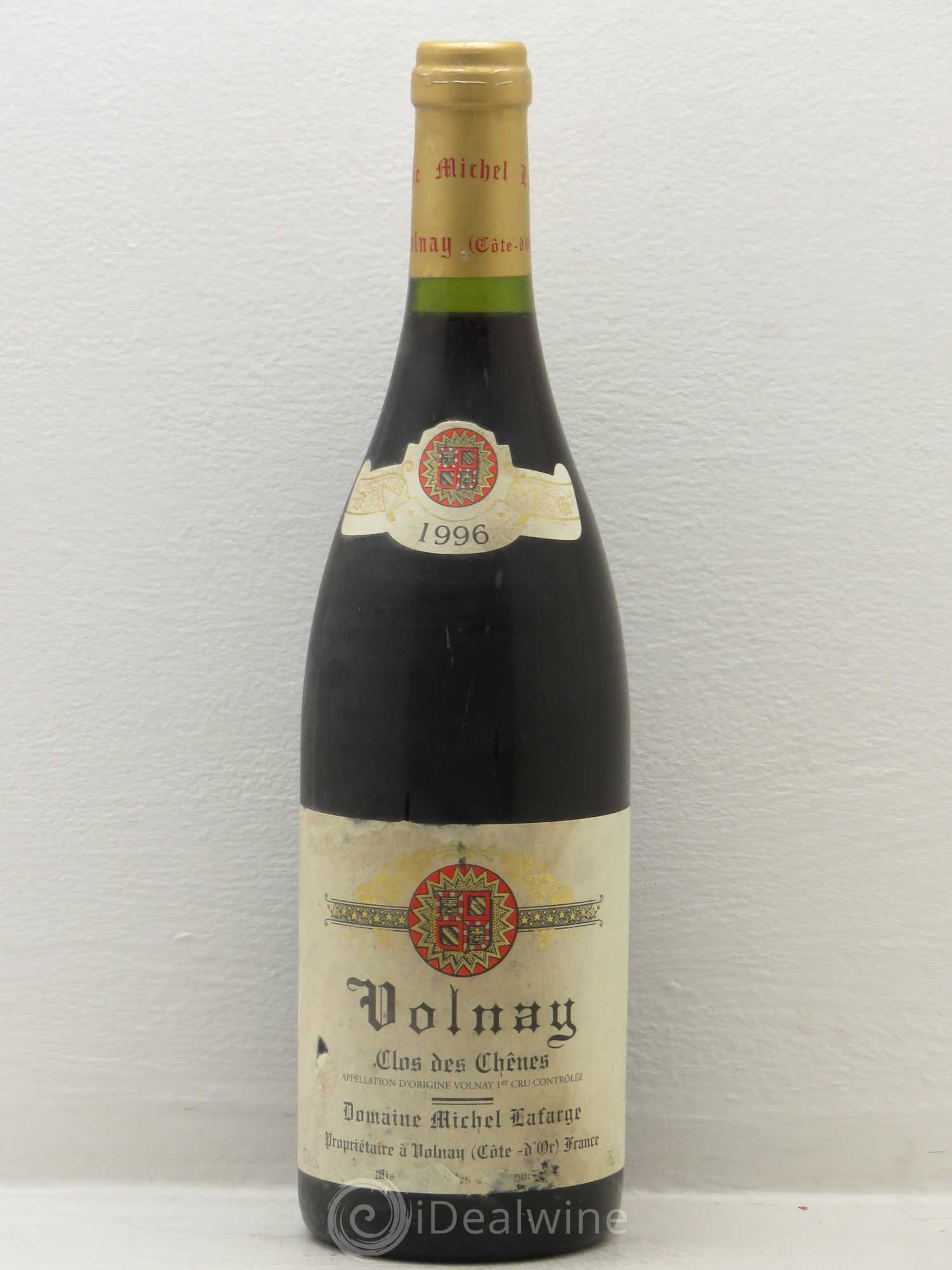 Volnay 1er Cru Clos des Chênes Lafarge (Domaine) 1996 - Lot de 6 bouteilles - 0