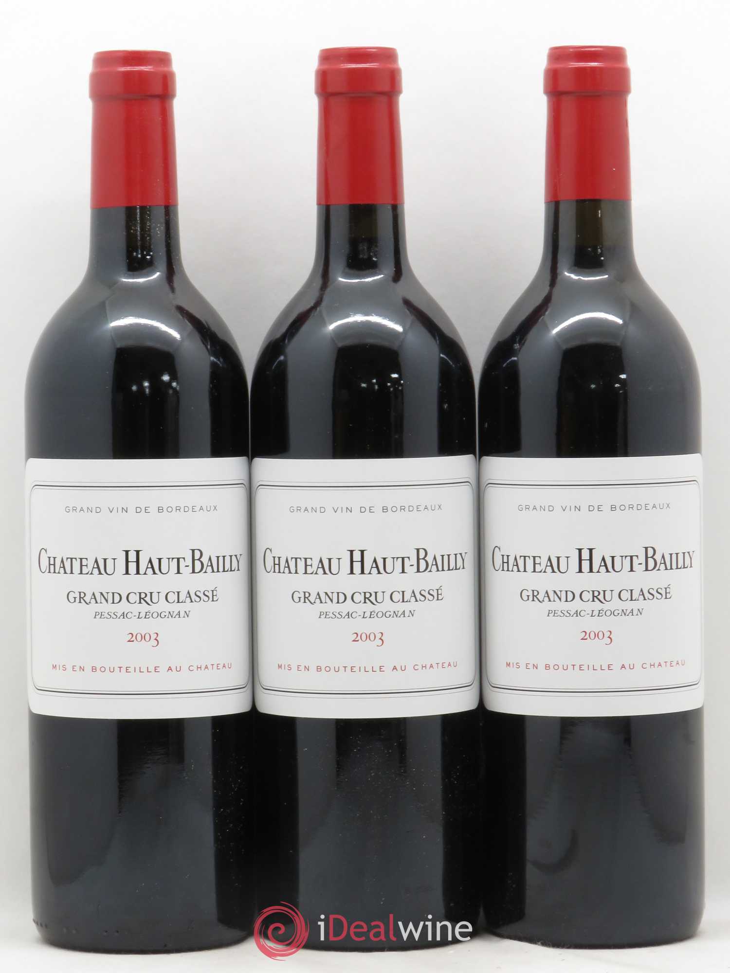 Château Léoville Barton 2ème Grand Cru Classé 2003 - Lot de 3 bouteilles - 1