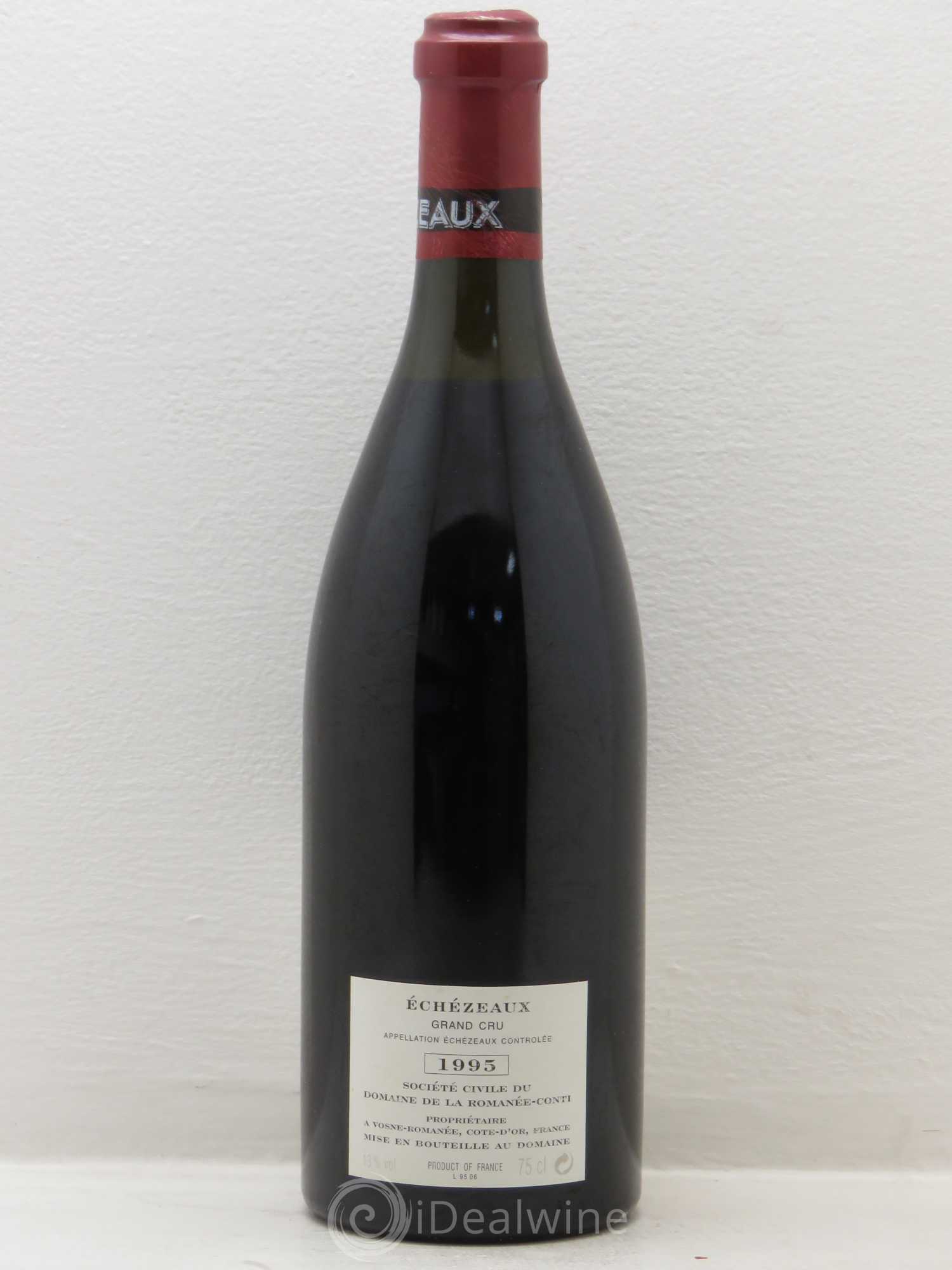 Echezeaux Grand Cru Domaine de la Romanée-Conti 1995 - Lot de 1 bouteille - 1