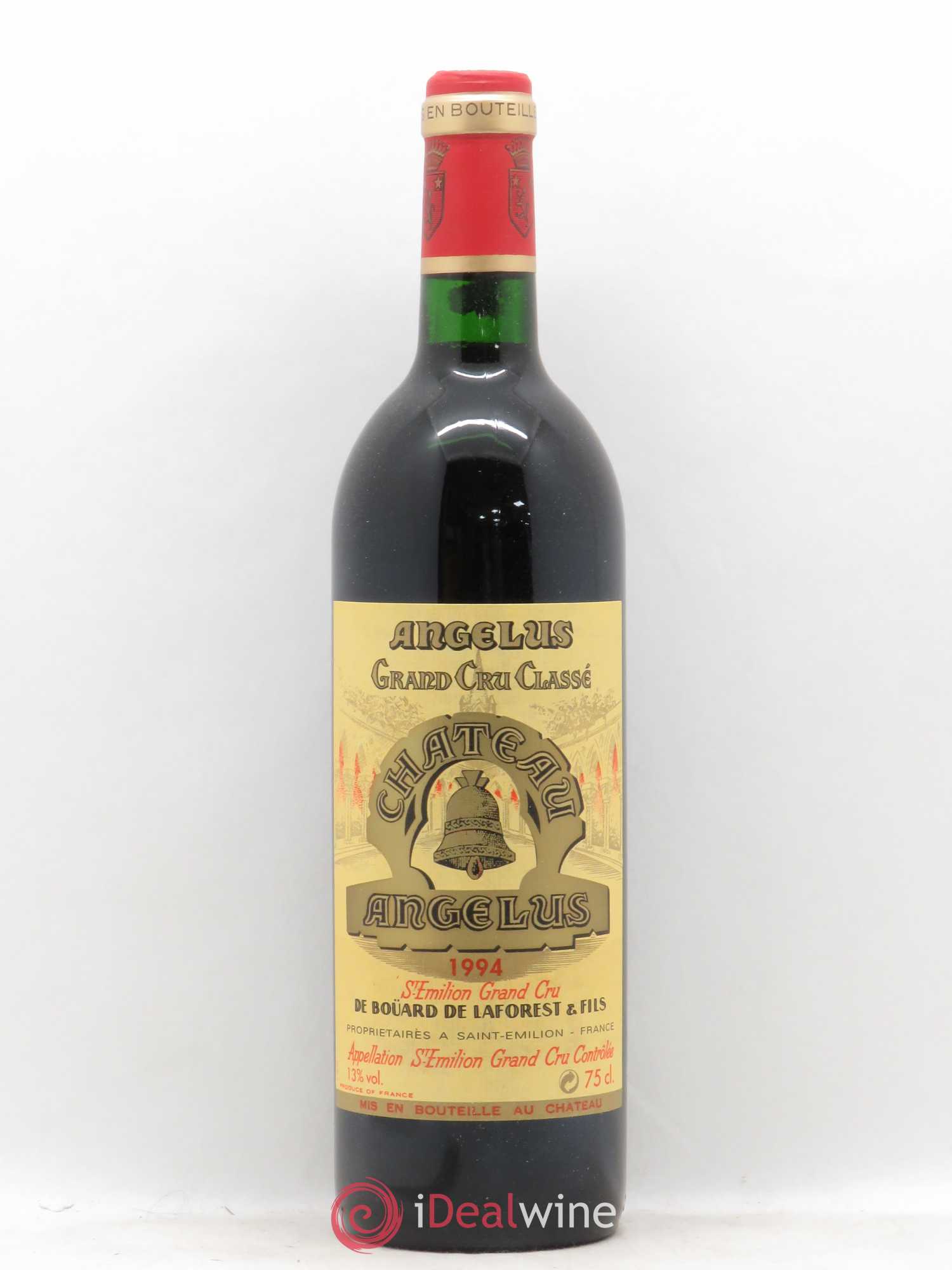 Château Angélus 1er Grand Cru Classé A 1994 - Lot de 1 bouteille - 0