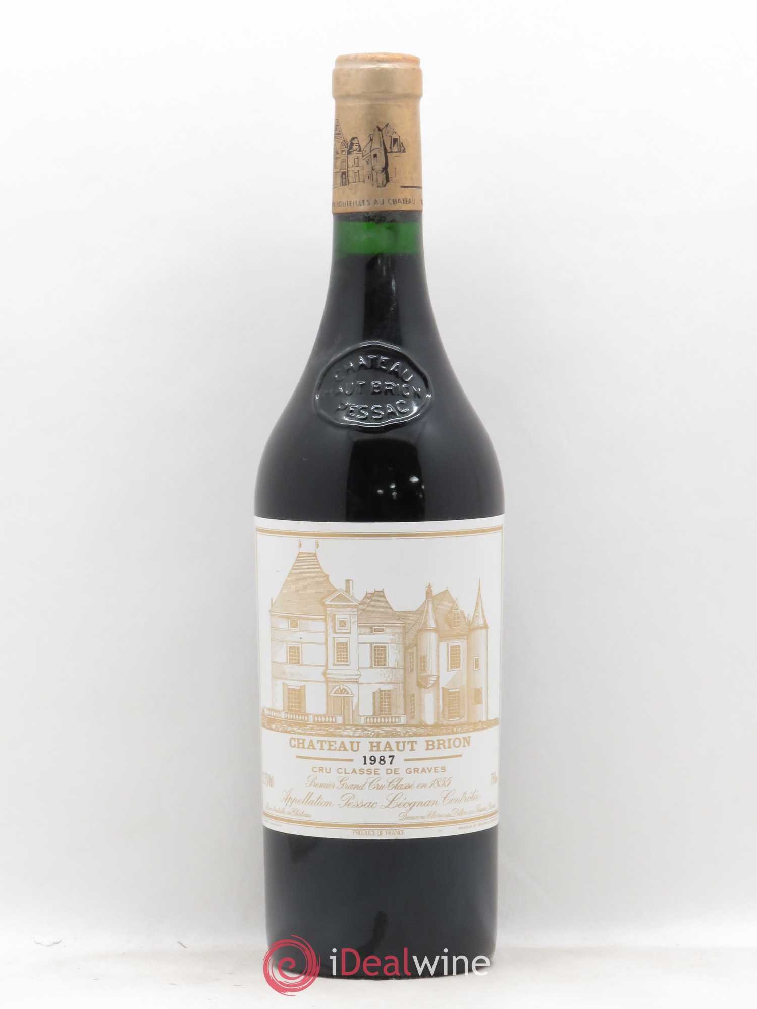 Château Haut Brion 1er Grand Cru Classé 1987 - Lot de 1 bouteille - 0
