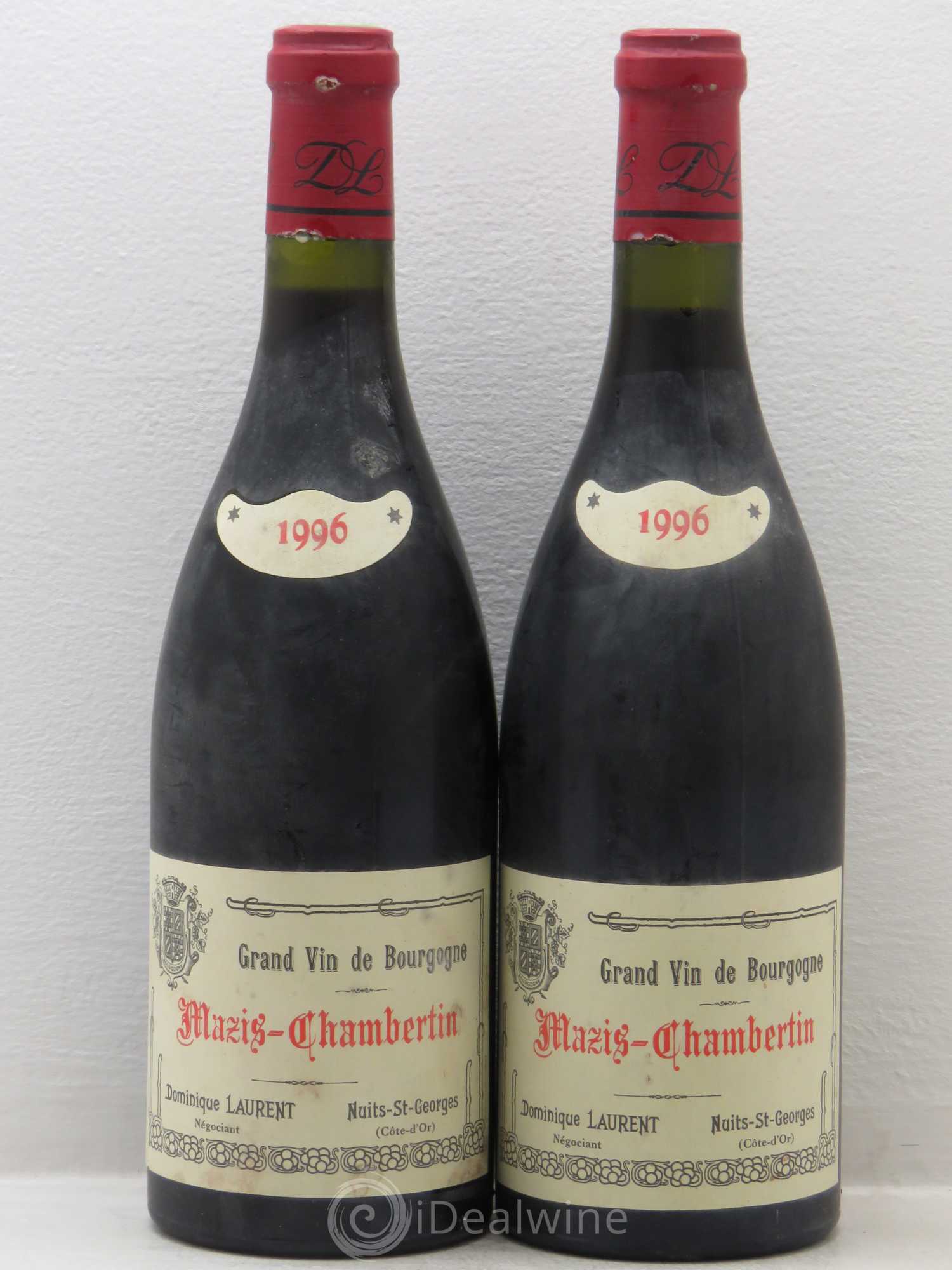 Mazis-Chambertin Grand Cru Dominique Laurent 1996 - Lot de 2 bouteilles - 0