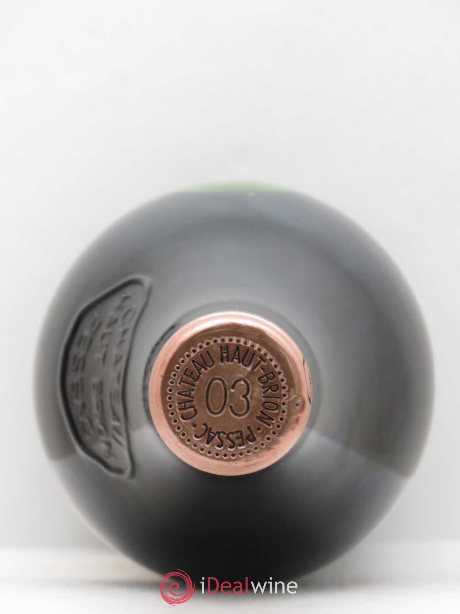 Château Haut Brion 1er Grand Cru Classé 2003 - Lot de 2 bouteilles - 1