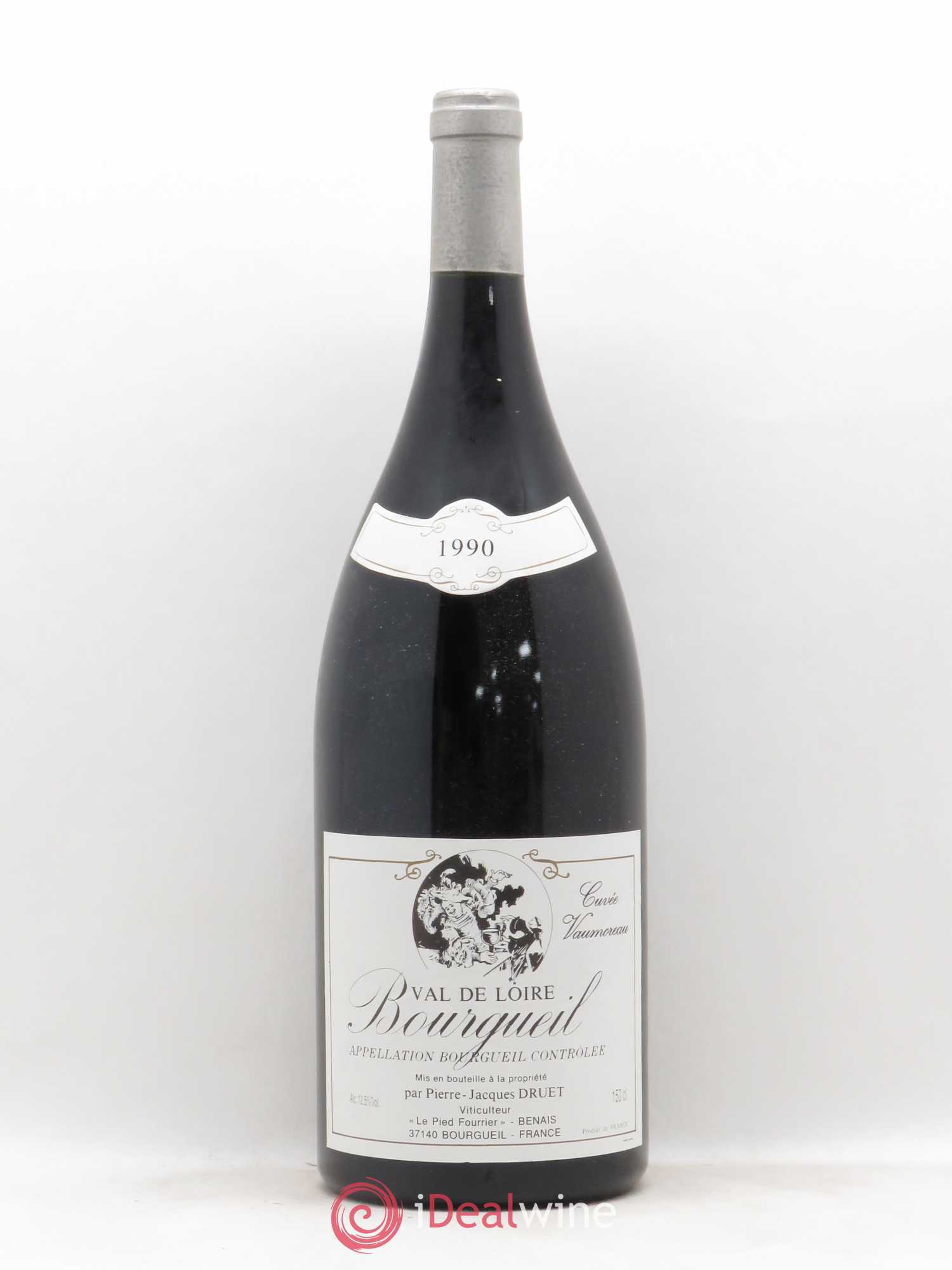 Bourgueil Vaumoreau Pierre Jacques Druet 1990 - Lot de 1 magnum - 0