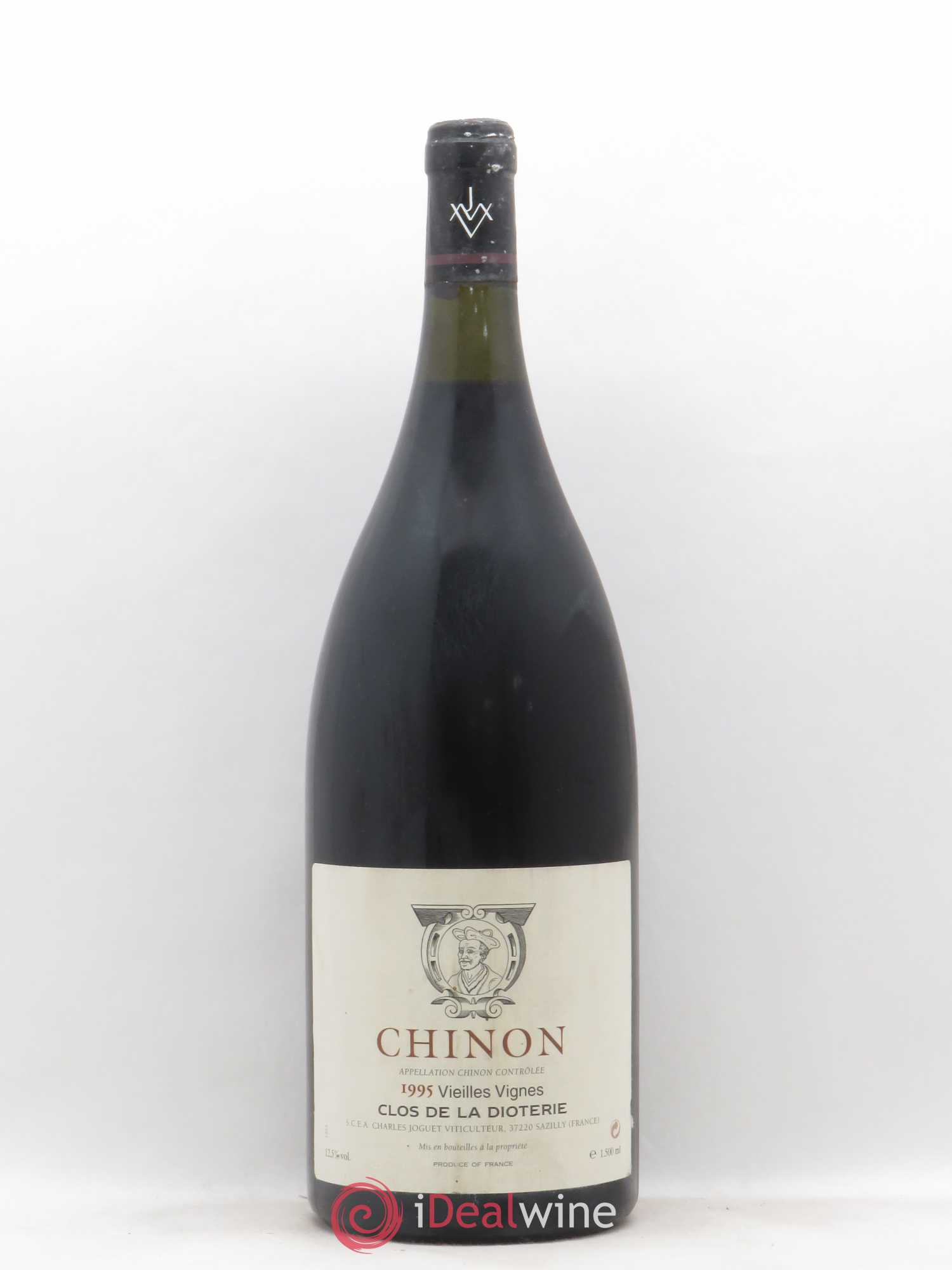 Chinon Clos de la Dioterie Vieilles Vignes Domaine Charles Joguet 1995 - Posten von 1 Magnum - 0