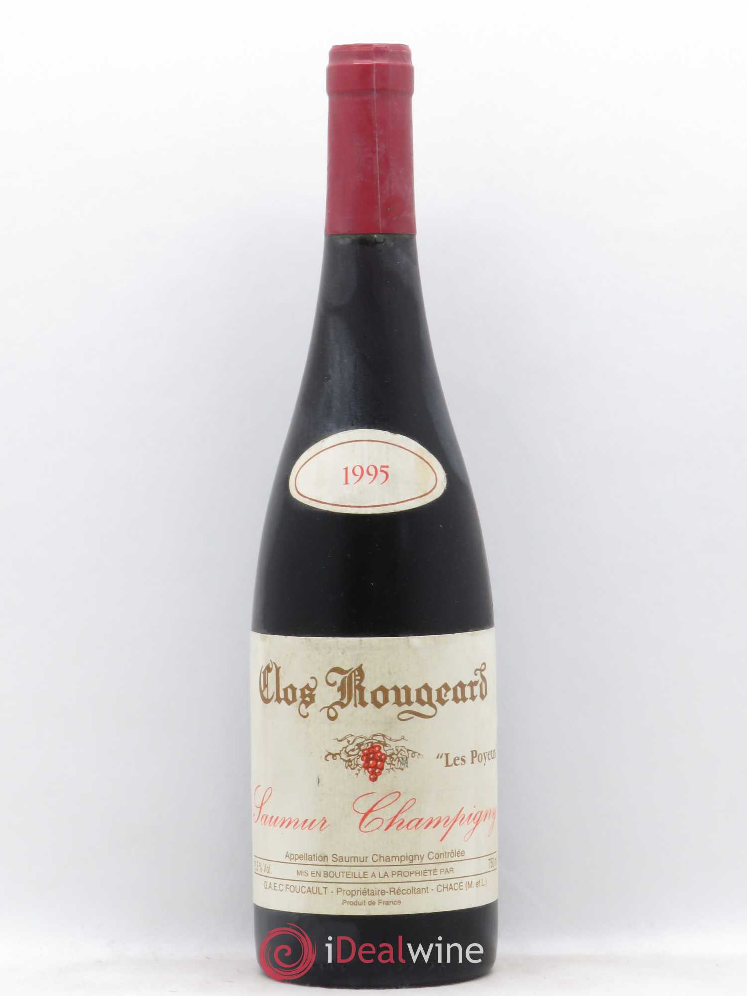 Saumur-Champigny Les Poyeux Clos Rougeard 1995 - Lot de 1 bouteille - 0