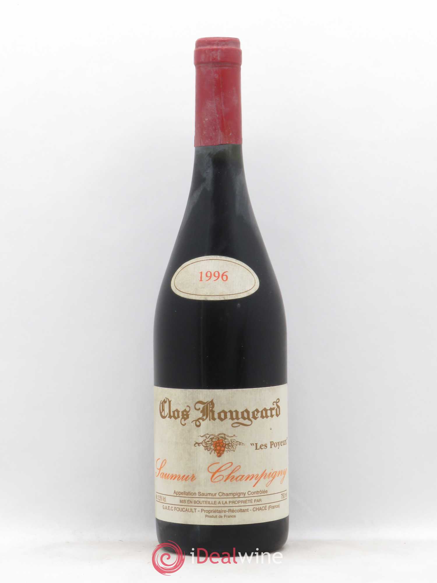 Saumur-Champigny Les Poyeux Clos Rougeard 1996 - Lot de 1 bouteille - 0