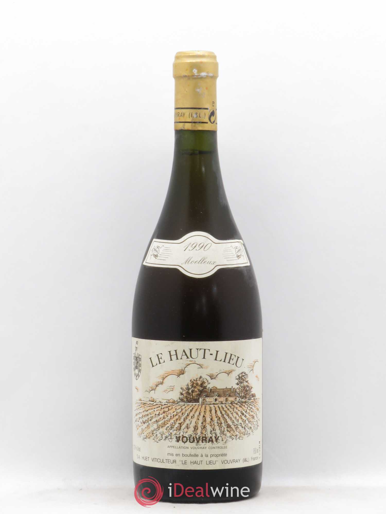 Vouvray Le Haut-Lieu Moelleux Domaine Huet 1990 - Lotto di 1 bottiglia - 0