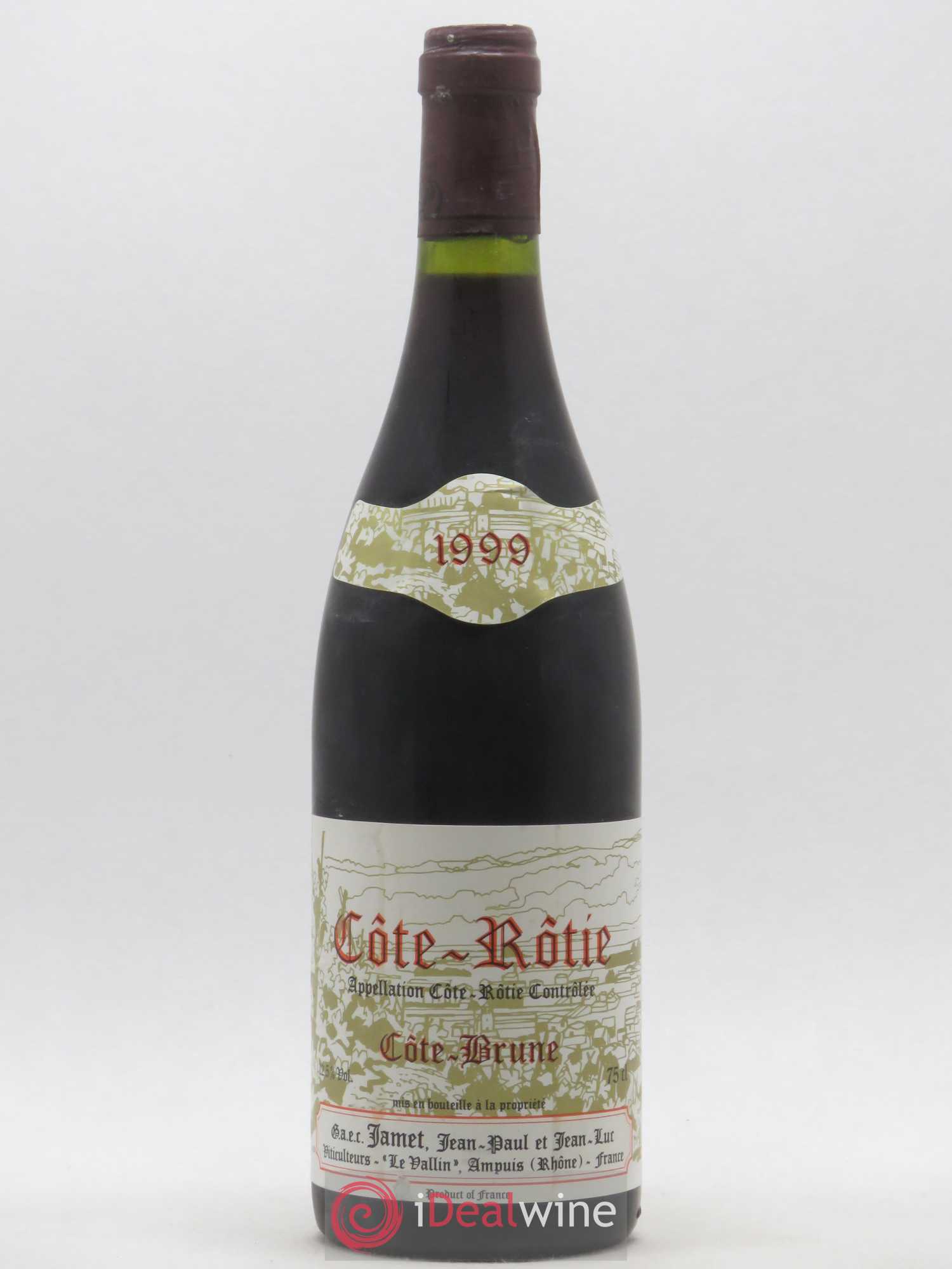 Côte-Rôtie Côte Brune Jamet (Domaine) 1999 - Lot de 1 bouteille - 0