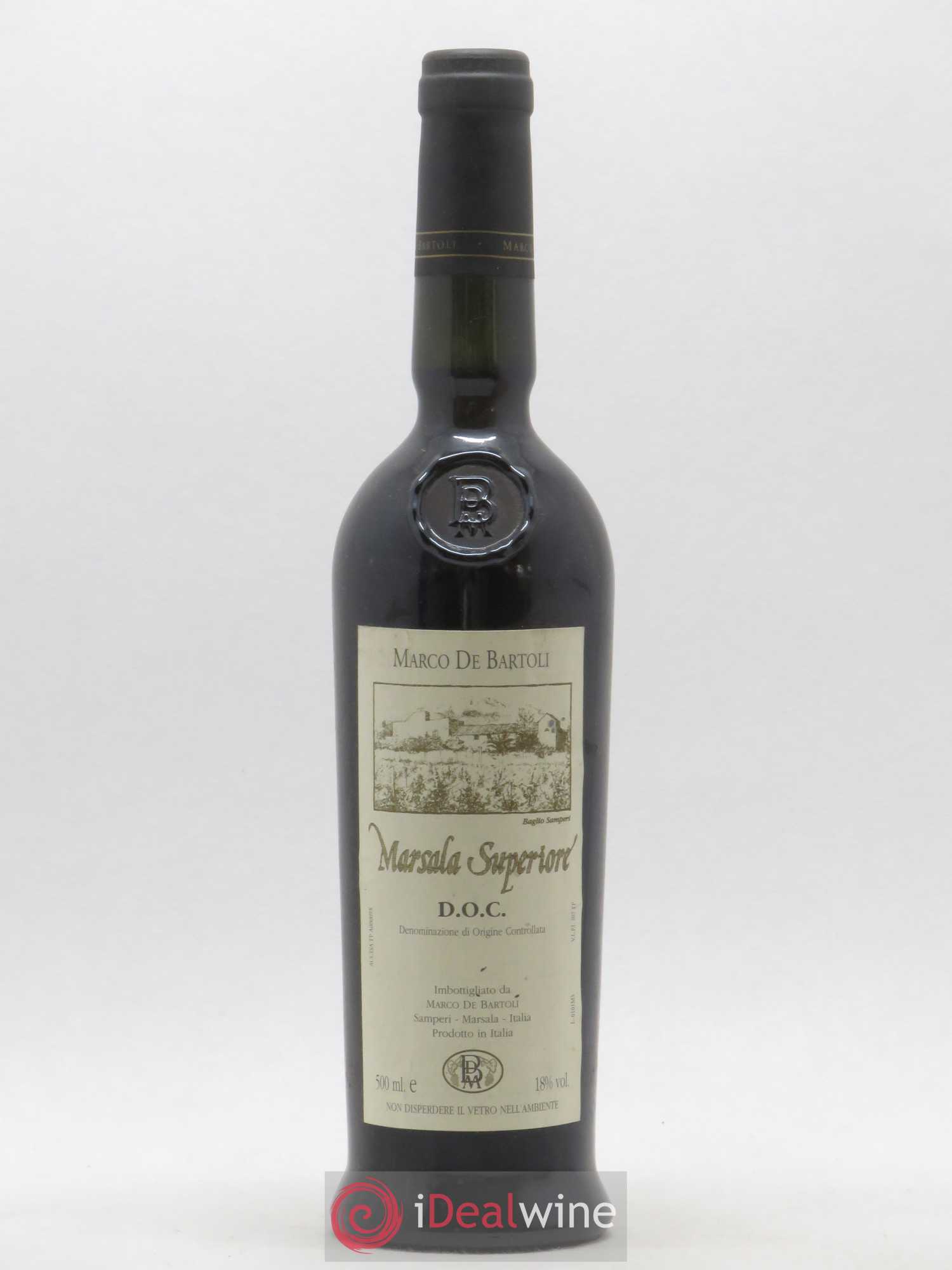 Alcools divers Marsala Superiore Marco de Bartoli 50cl - Posten von 1 Flasche - 0