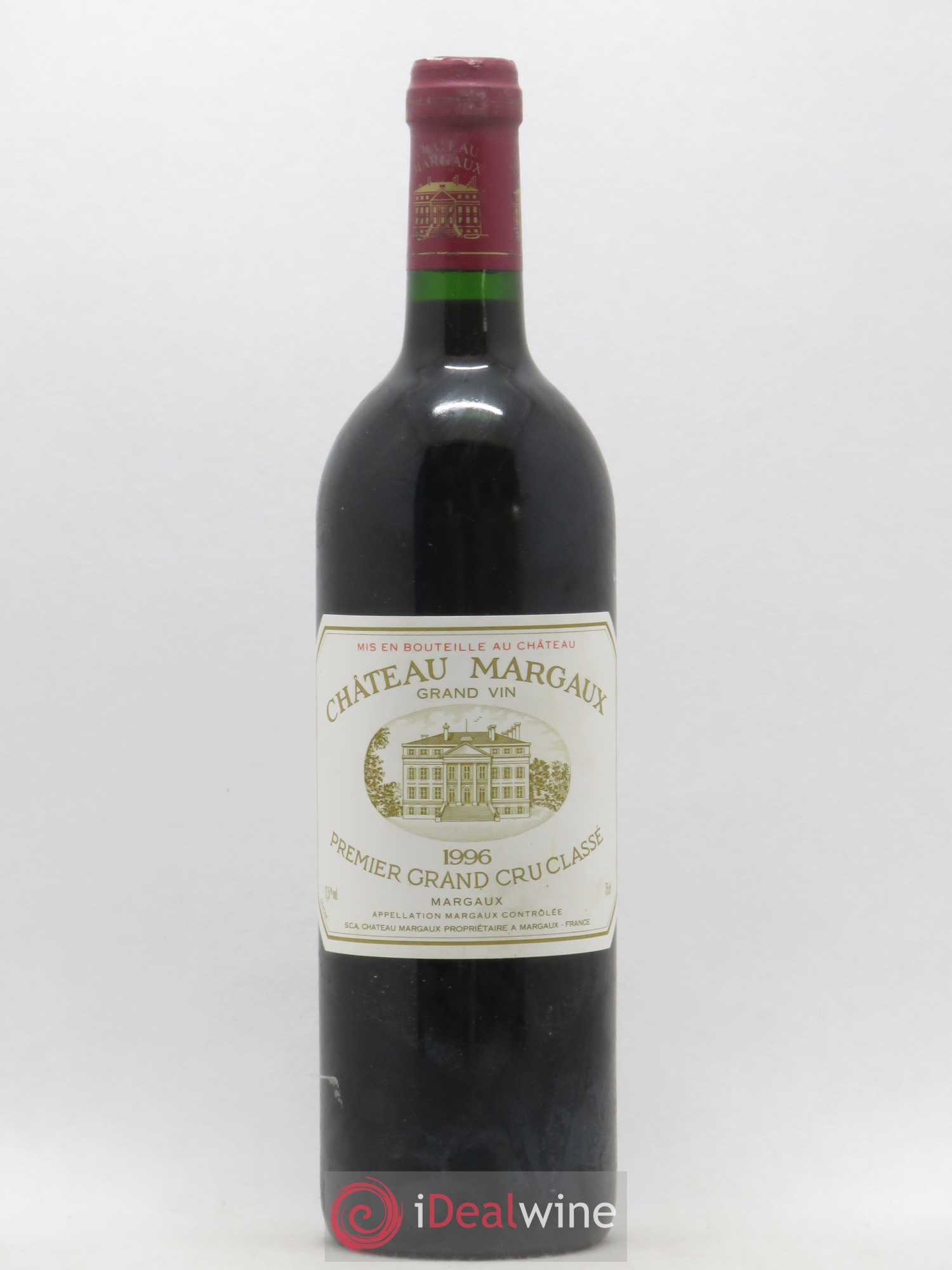 Château Margaux 1er Grand Cru Classé 1996 - Lot de 1 bouteille - 0