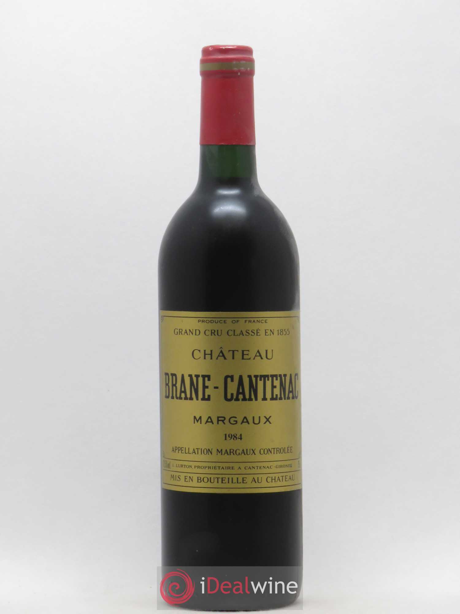 Château Brane Cantenac 2ème Grand Cru Classé 1984 - Lot de 1 bouteille - 0