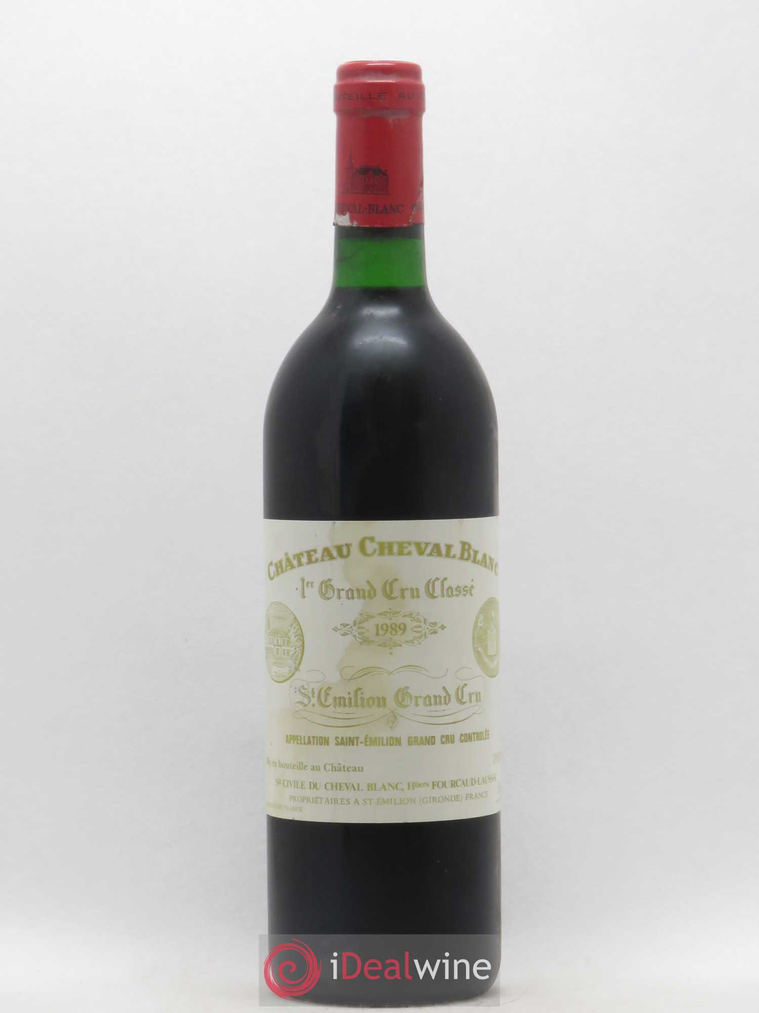 Château Cheval Blanc 1er Grand Cru Classé A 1989 - Lot de 1 bouteille - 0