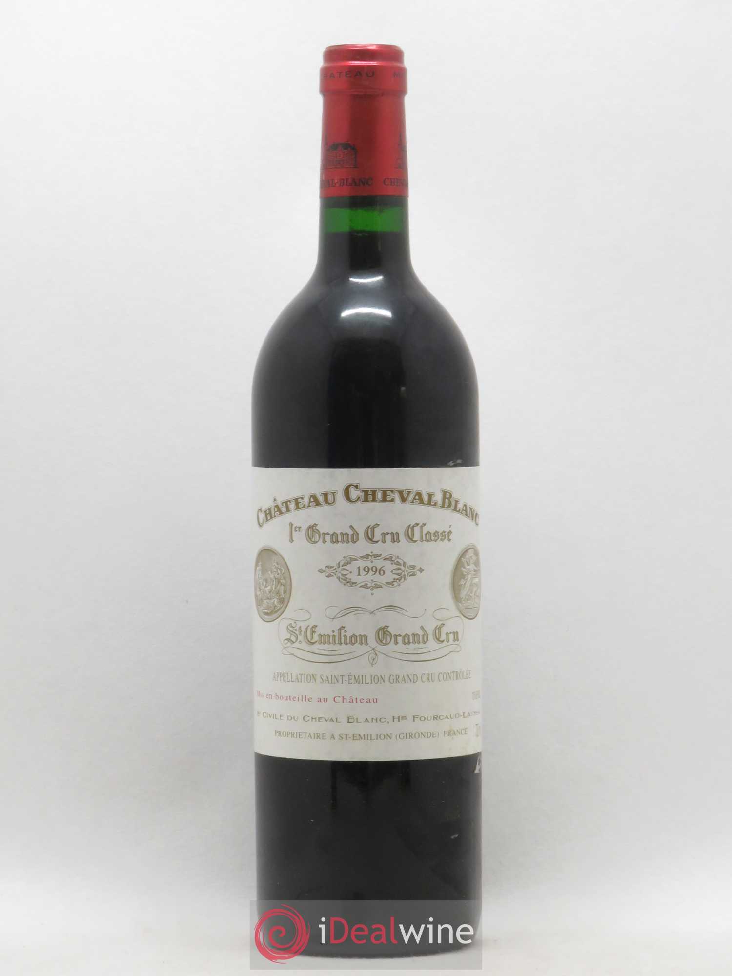 Château Cheval Blanc 1er Grand Cru Classé A 1996 - Lot de 1 bouteille - 0