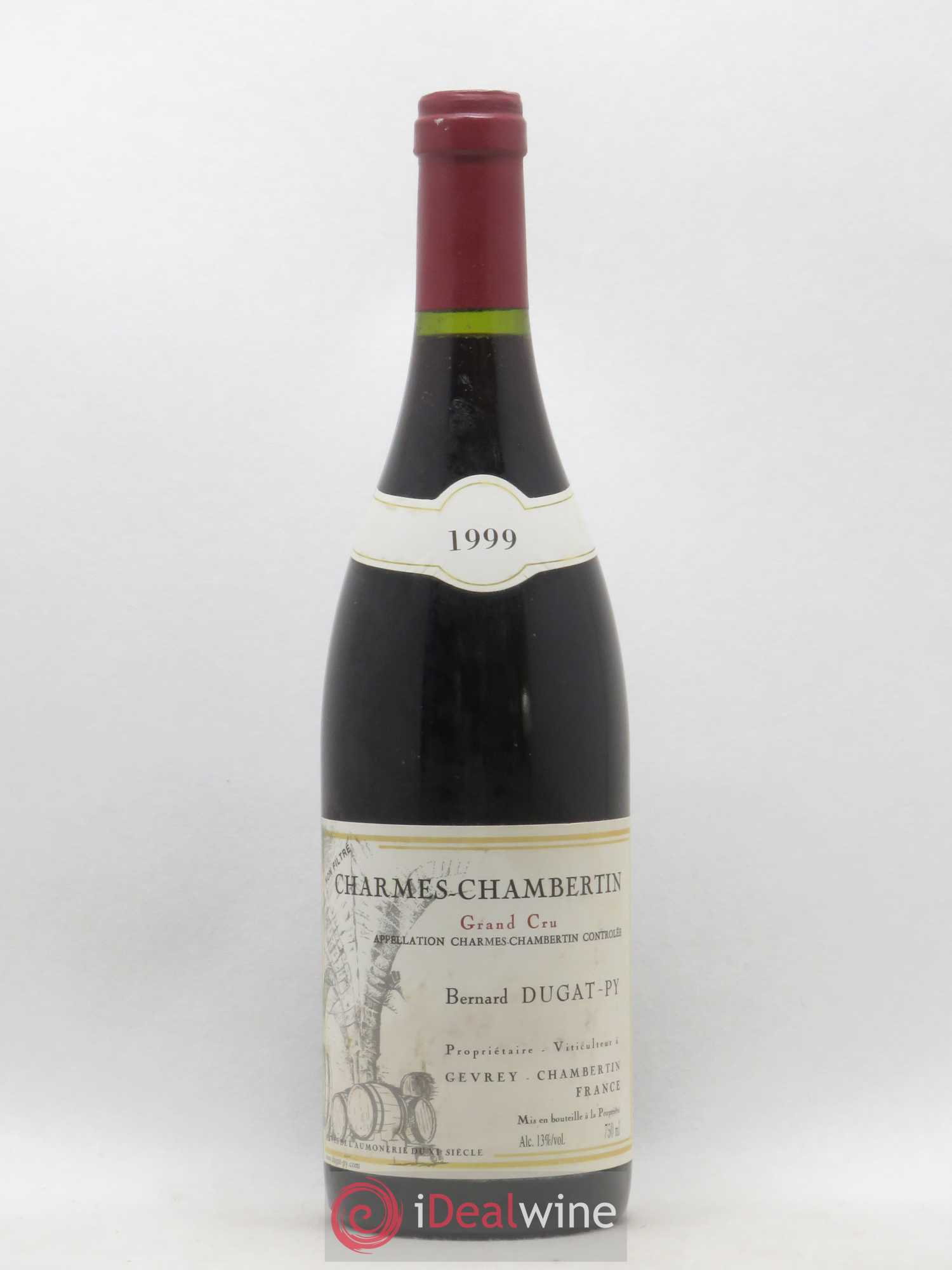 Charmes-Chambertin Grand Cru Dugat-Py 1999 - Lot de 1 bouteille - 0