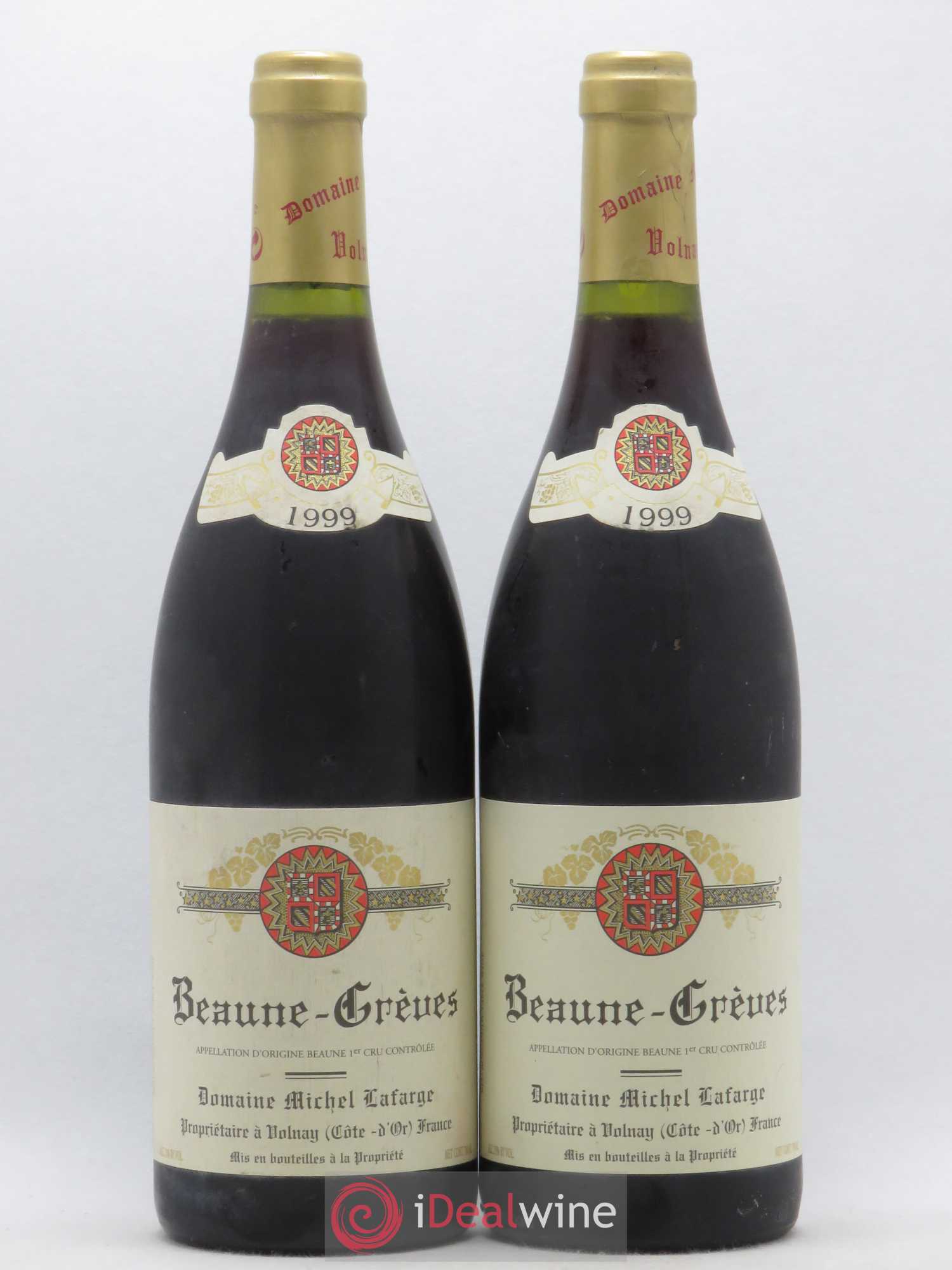 Beaune 1er Cru Grèves Lafarge (Domaine) 1999 - Lot de 2 bouteilles - 0