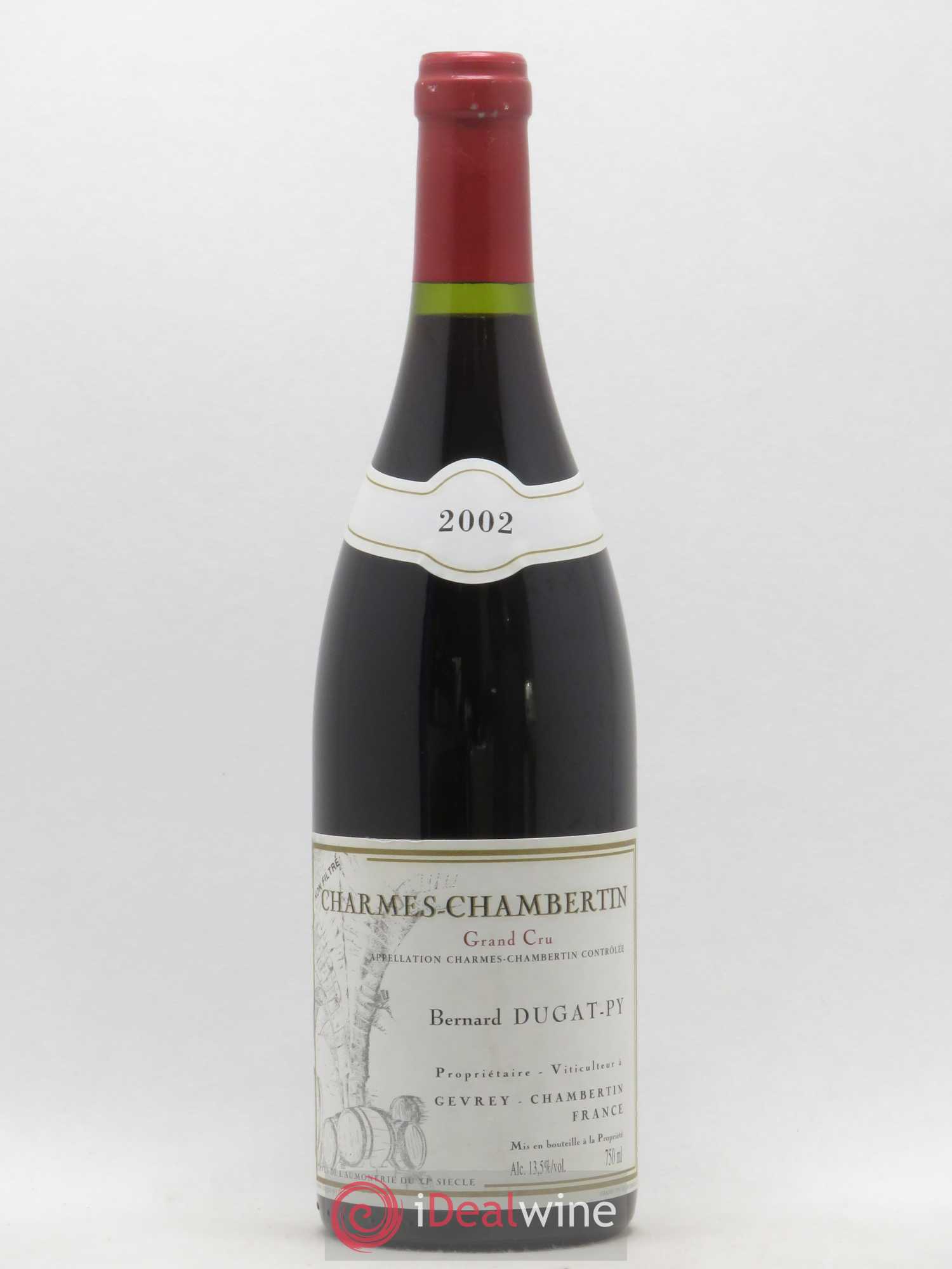 Charmes-Chambertin Grand Cru Dugat-Py 2002 - Lot de 1 bouteille - 0