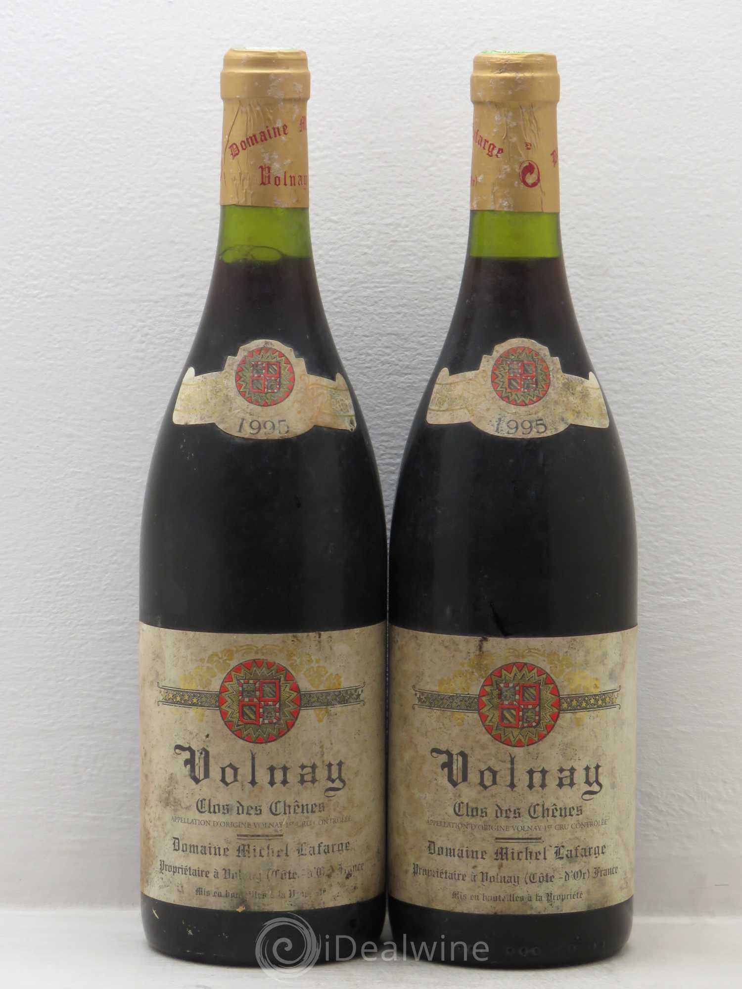Volnay 1er Cru Clos des Chênes Lafarge (Domaine) 1995 - Lot de 2 bouteilles - 0