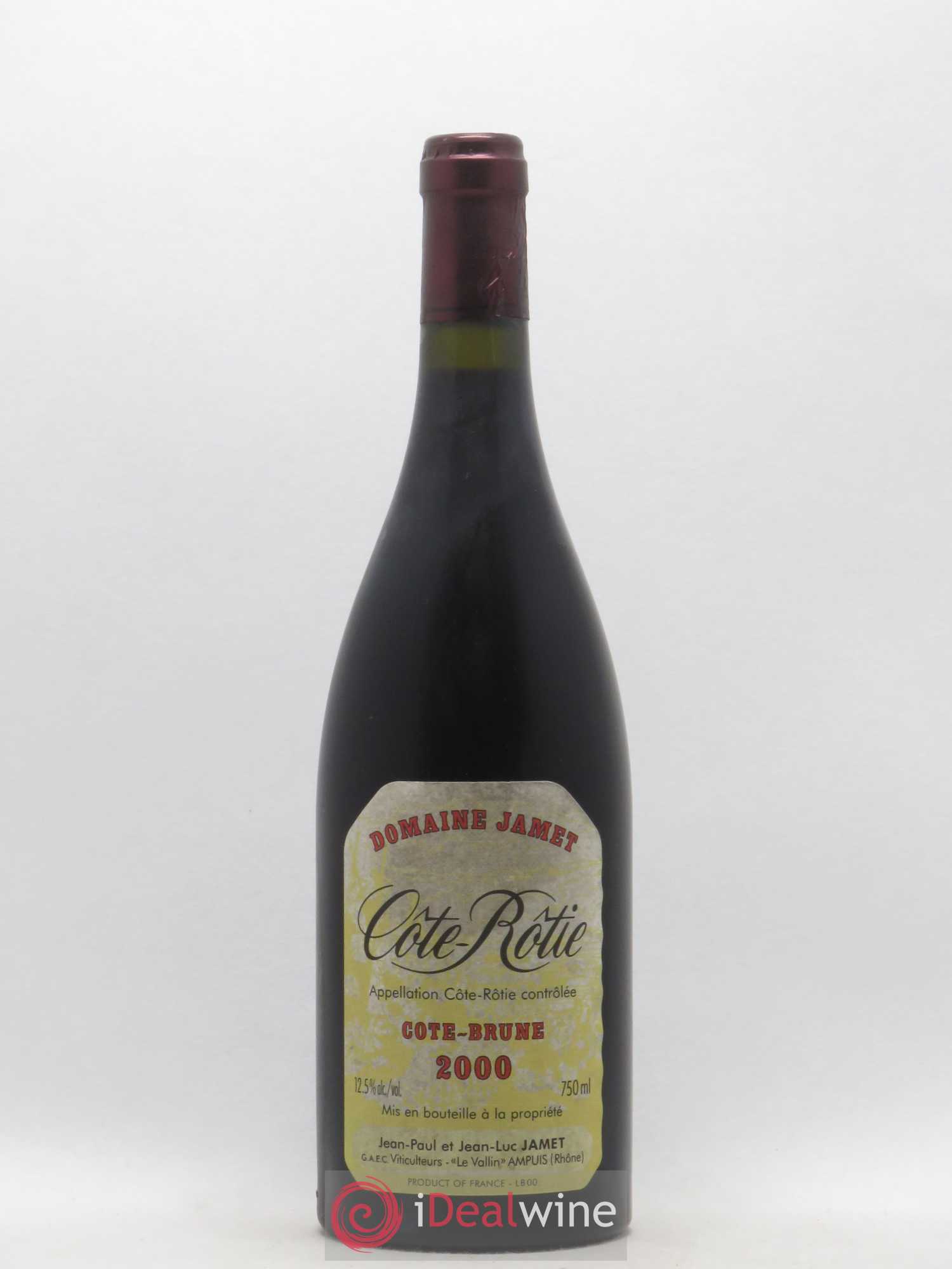 Côte-Rôtie Côte Brune Jamet (Domaine) 2000 - Lot de 1 bouteille - 0