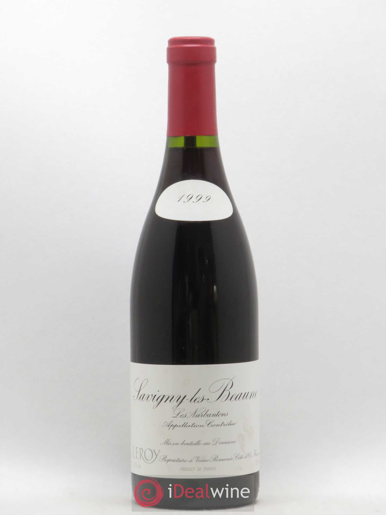 Savigny-lès-Beaune 1er Cru Les Narbantons Leroy (Domaine) 1999 - Lot de 1 bouteille - 0