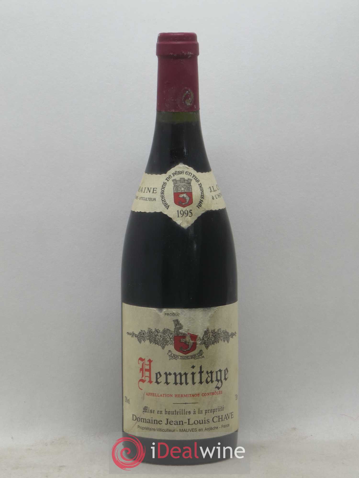 Hermitage Jean-Louis Chave 1995 - Lot de 1 bouteille - 0
