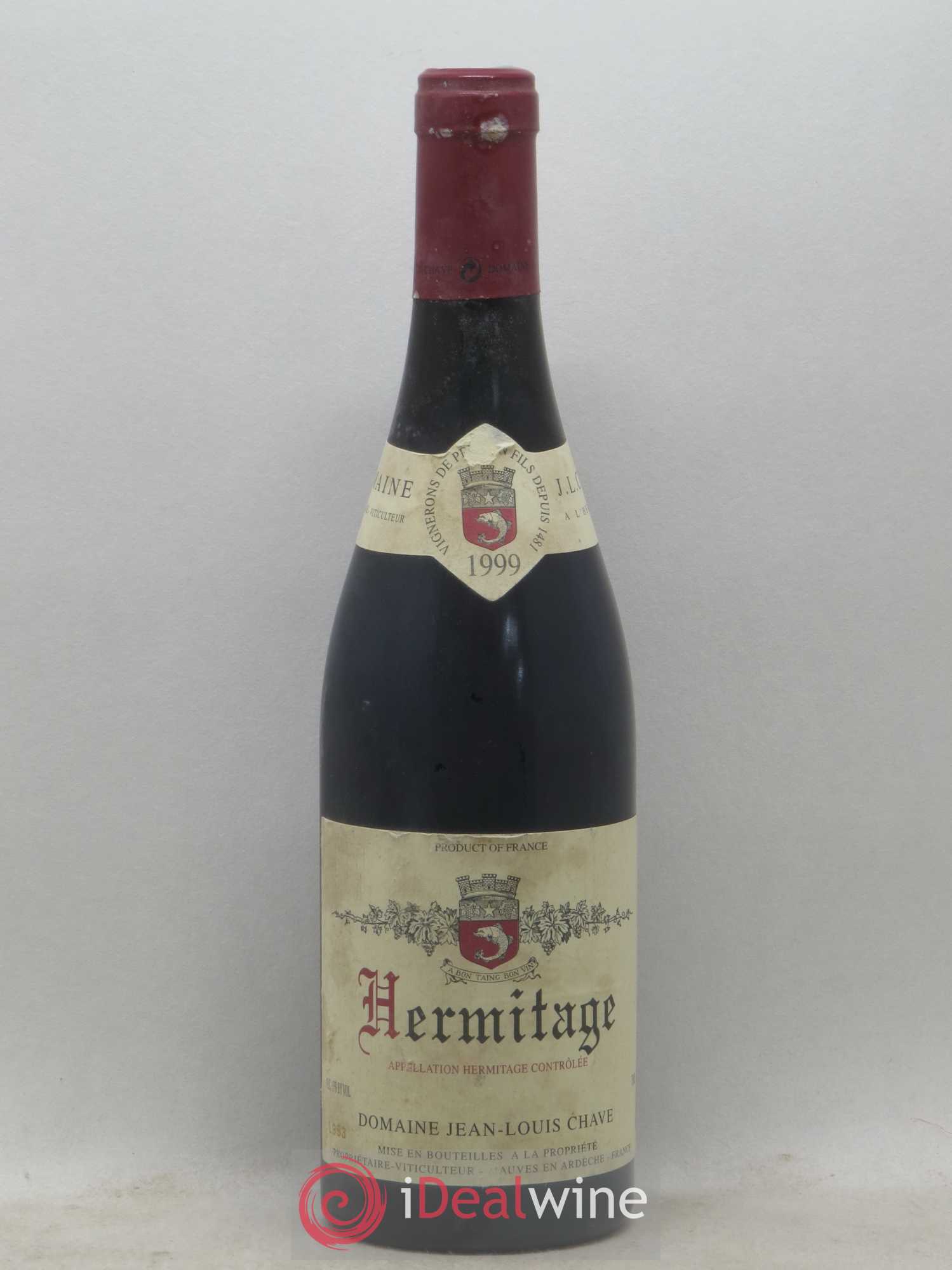 Hermitage Jean-Louis Chave 1999 - Lot de 1 bouteille - 0