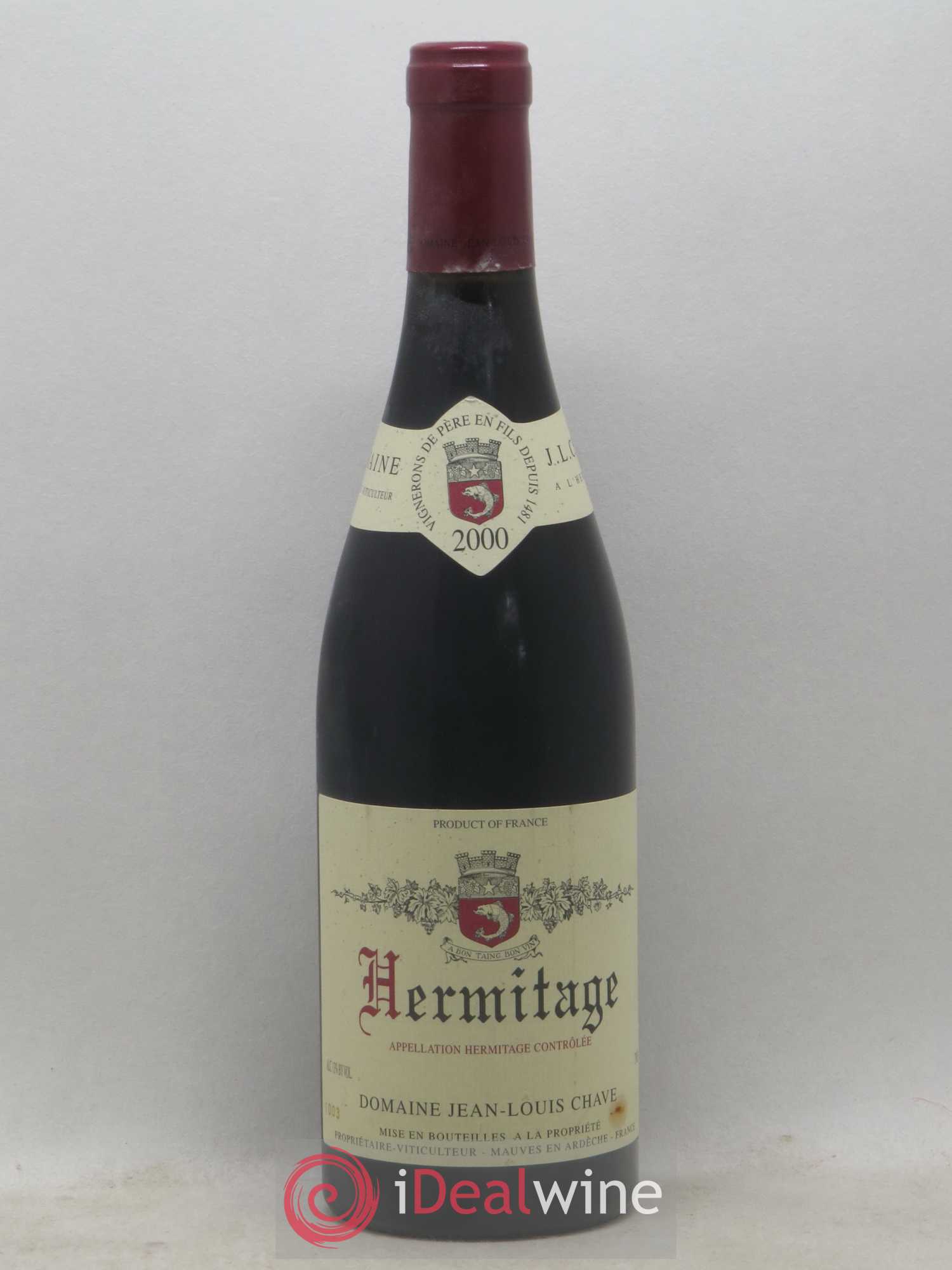 Hermitage Jean-Louis Chave 2000 - Lot de 1 bouteille - 0