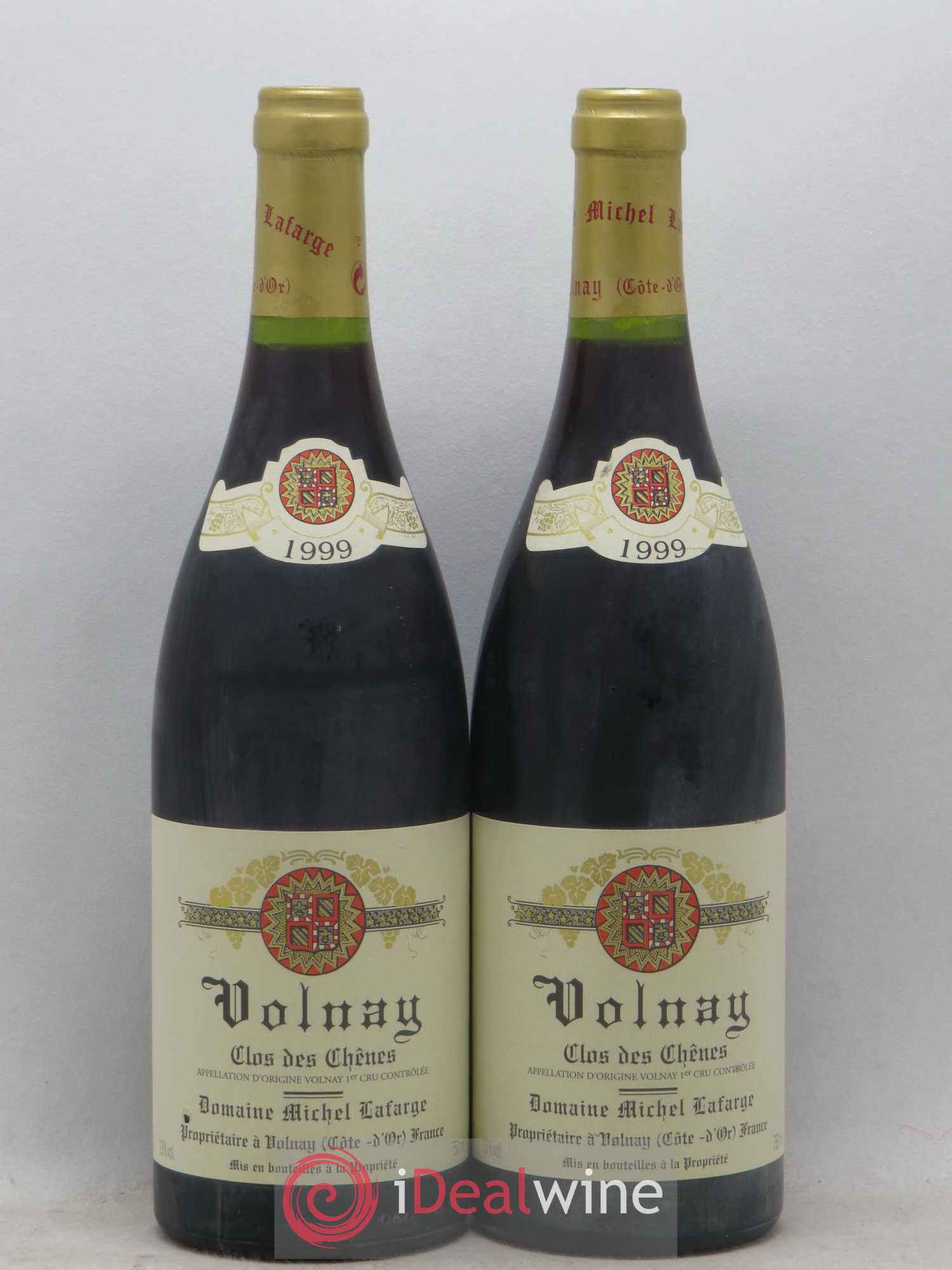 Volnay 1er Cru Clos des Chênes Lafarge (Domaine) 1999 - Lot de 2 bouteilles - 0
