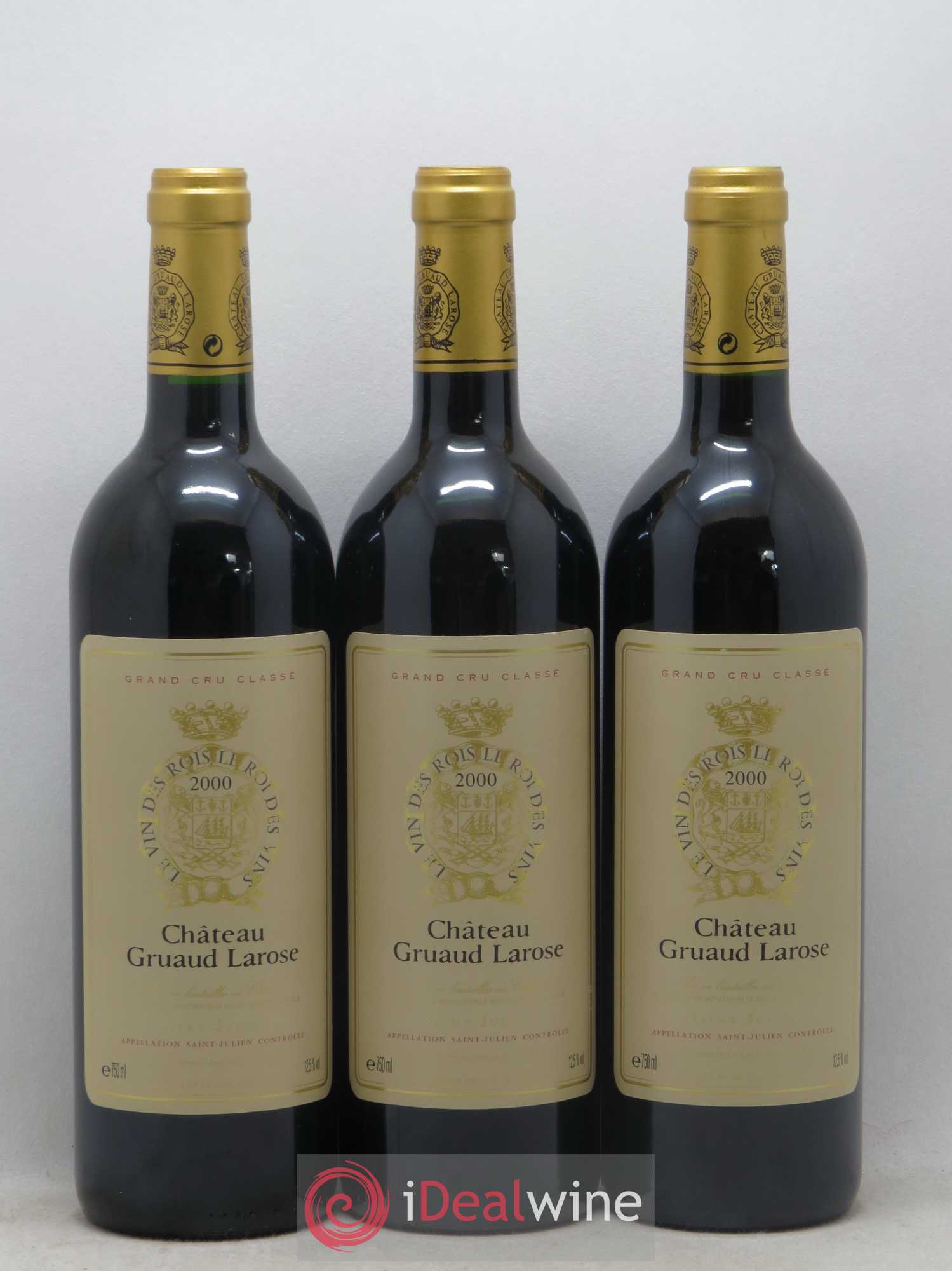 Château Gruaud Larose 2ème Grand Cru Classé 2000 - Lot de 6 bouteilles - 1