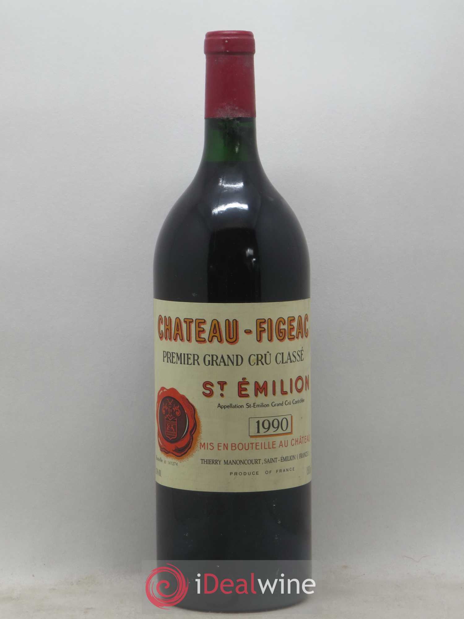 Château Figeac 1er Grand Cru Classé A 1990 - Lot de 1 magnum - 0
