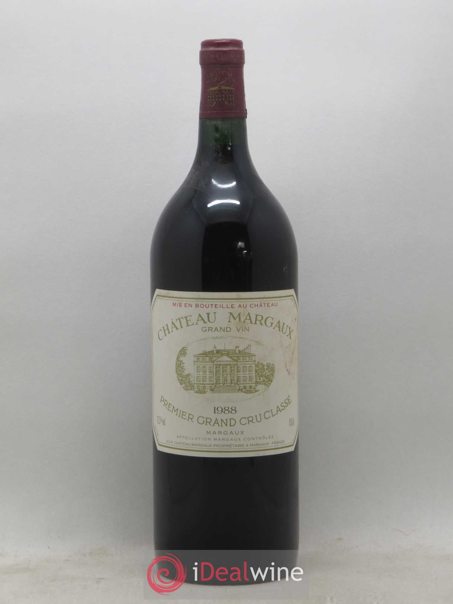 Château Margaux 1er Grand Cru Classé 1988 - Lot de 1 magnum - 0
