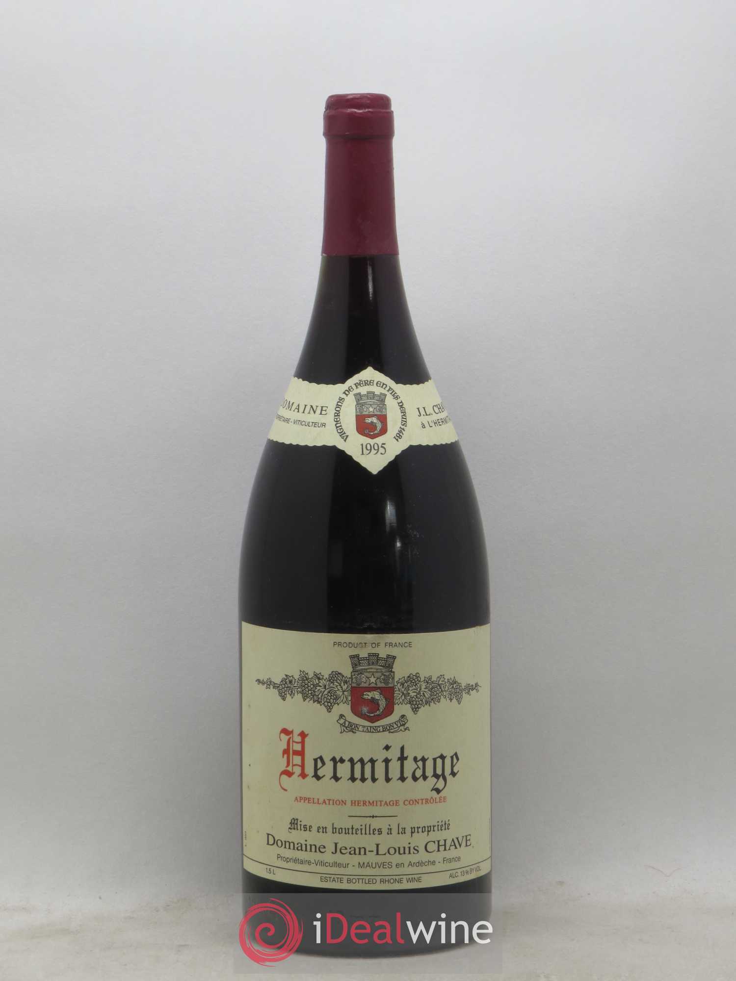 Hermitage Jean-Louis Chave 1995 - Lot de 1 magnum - 0