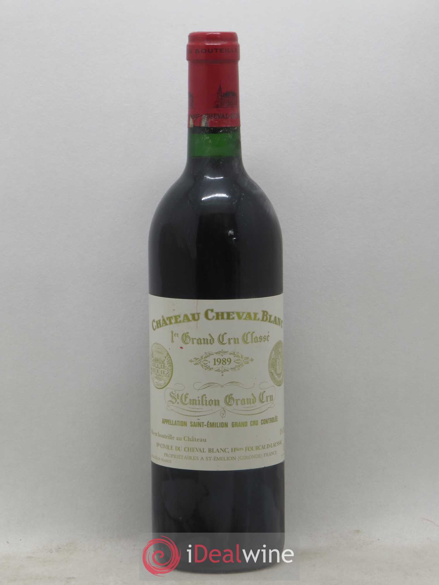 Château Cheval Blanc 1er Grand Cru Classé A 1989 - Lot de 1 bouteille - 0