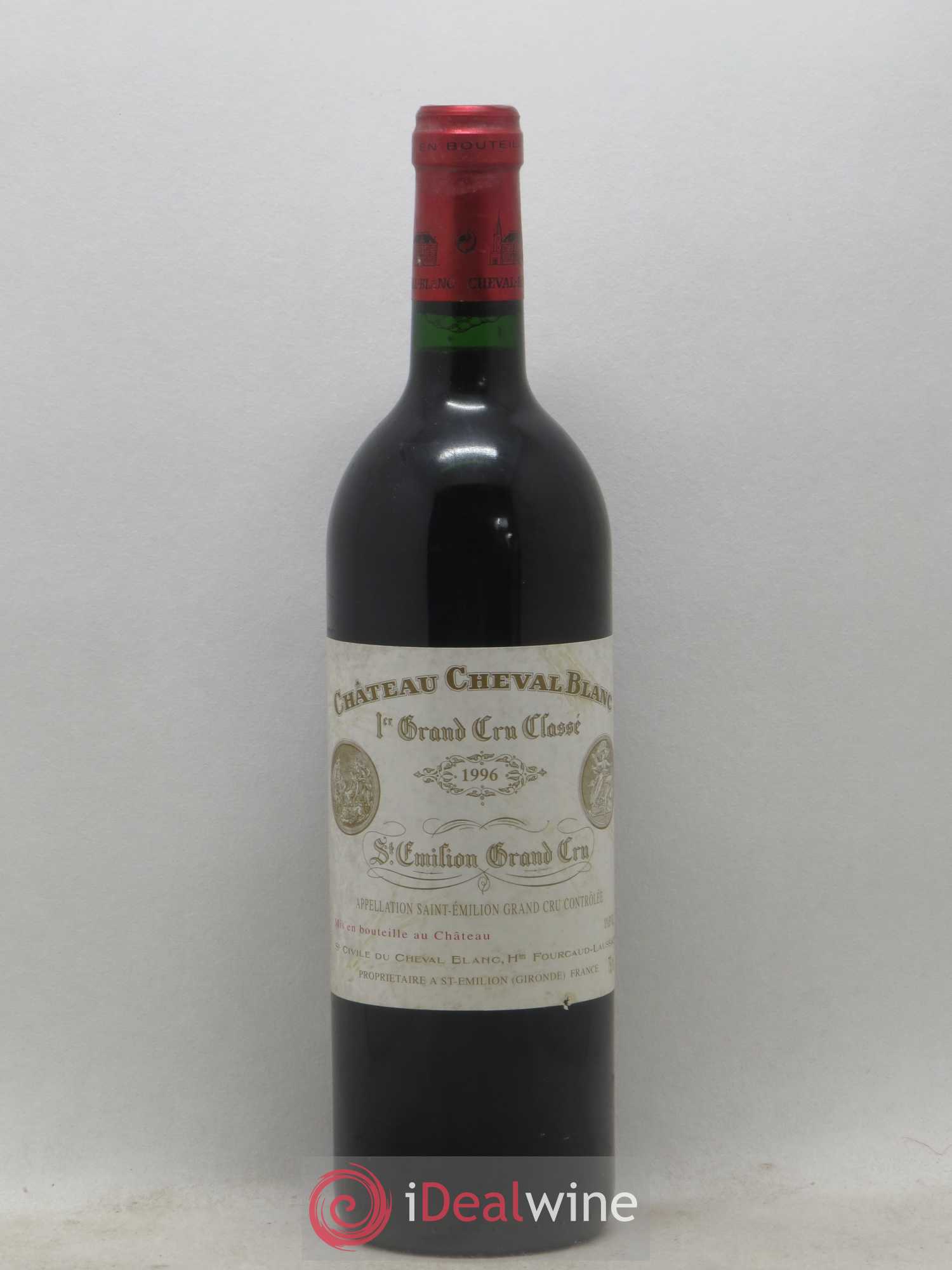 Château Cheval Blanc 1er Grand Cru Classé A 1996 - Lot de 1 bouteille - 0