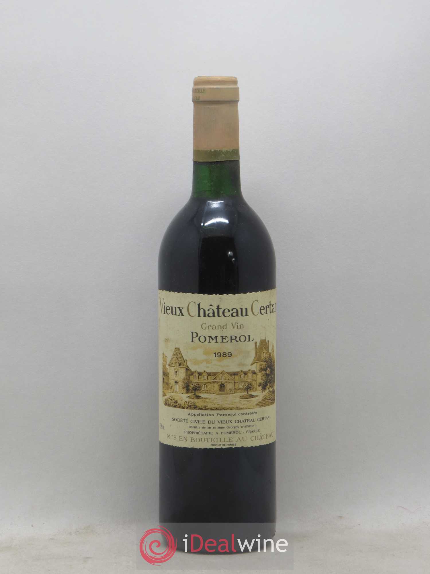 Vieux Château Certan 1989 - Lot de 1 bouteille - 0