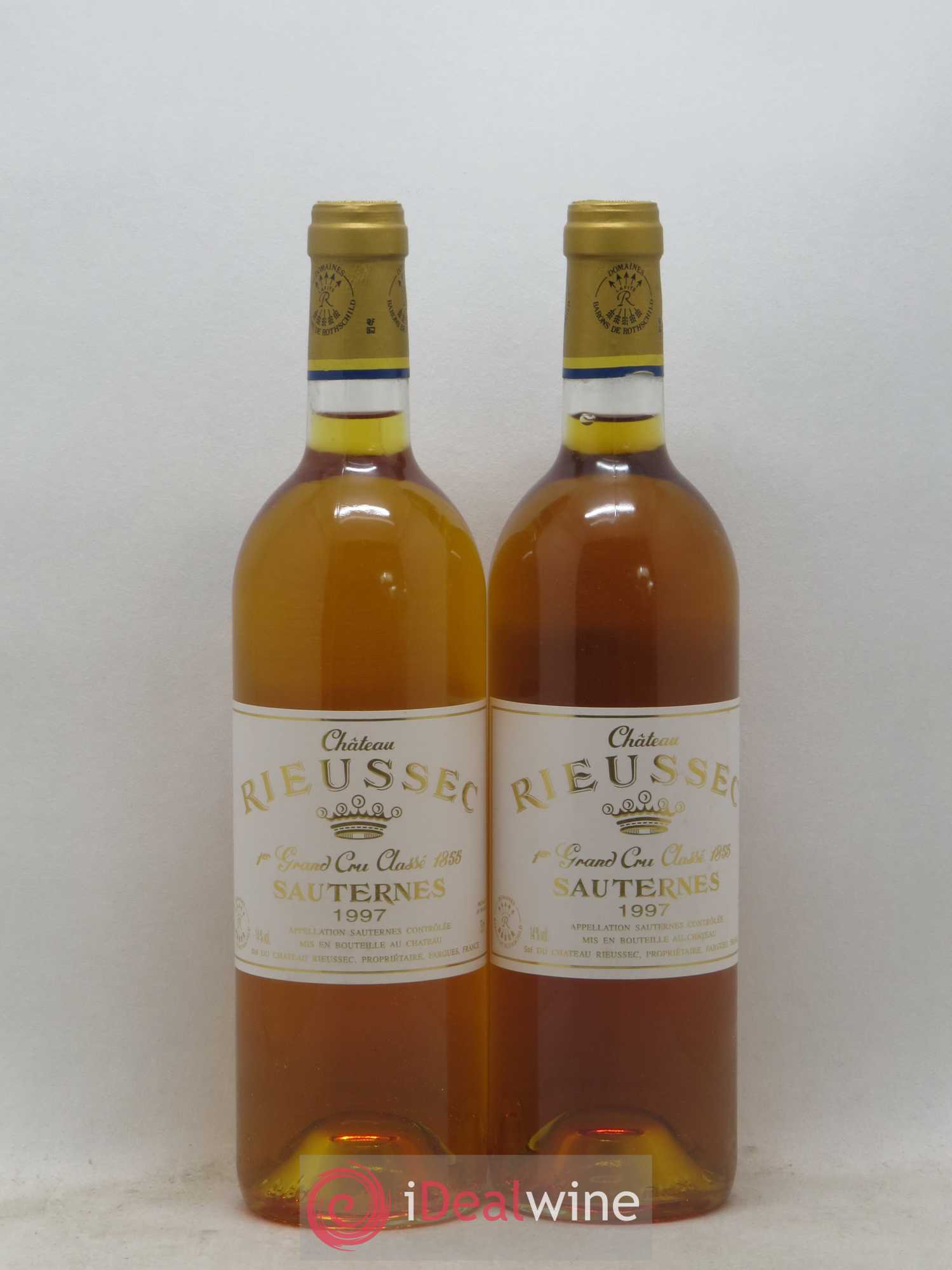 Château Rieussec 1er Grand Cru Classé 1997 - Lotto di 2 bottiglie - 0
