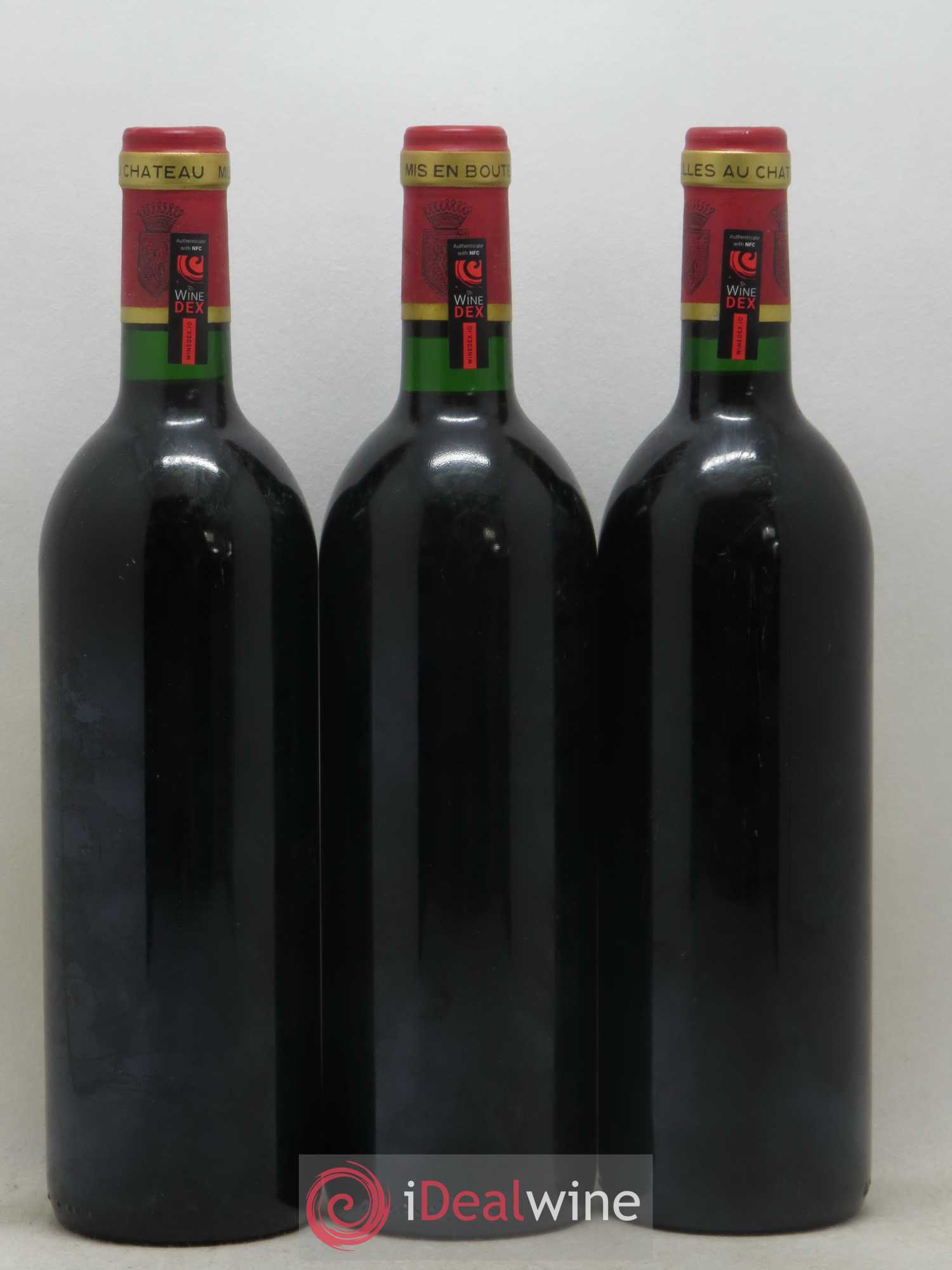 Château Angélus 1er Grand Cru Classé A 1990 - Lot de 3 bouteilles - 1