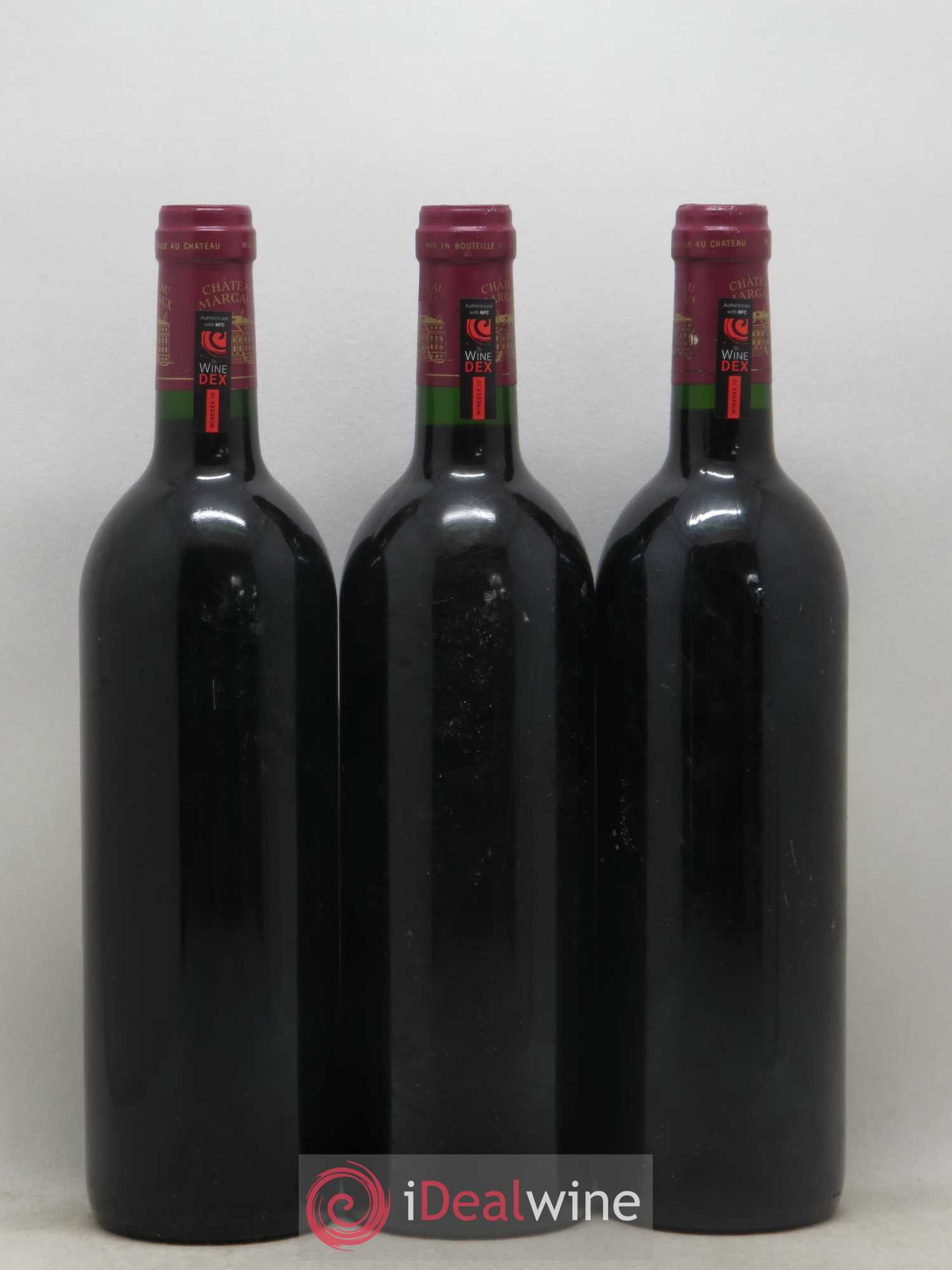 Château Margaux 1er Grand Cru Classé 1996 - Lot de 3 bouteilles - 1