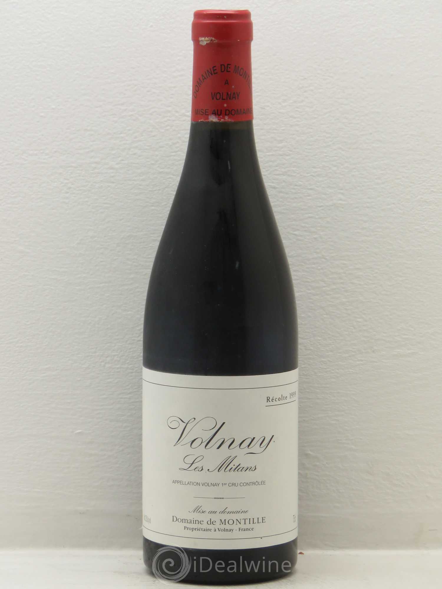 Volnay 1er Cru Les Mitans De Montille (Domaine) 1999 - Lot de 6 bouteilles - 0