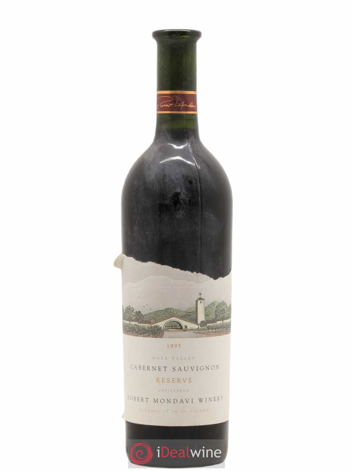 Cabernet Sauvignon Oakville Mondavi Winery Réserve 1995 - Lot de 1 bouteille - 0