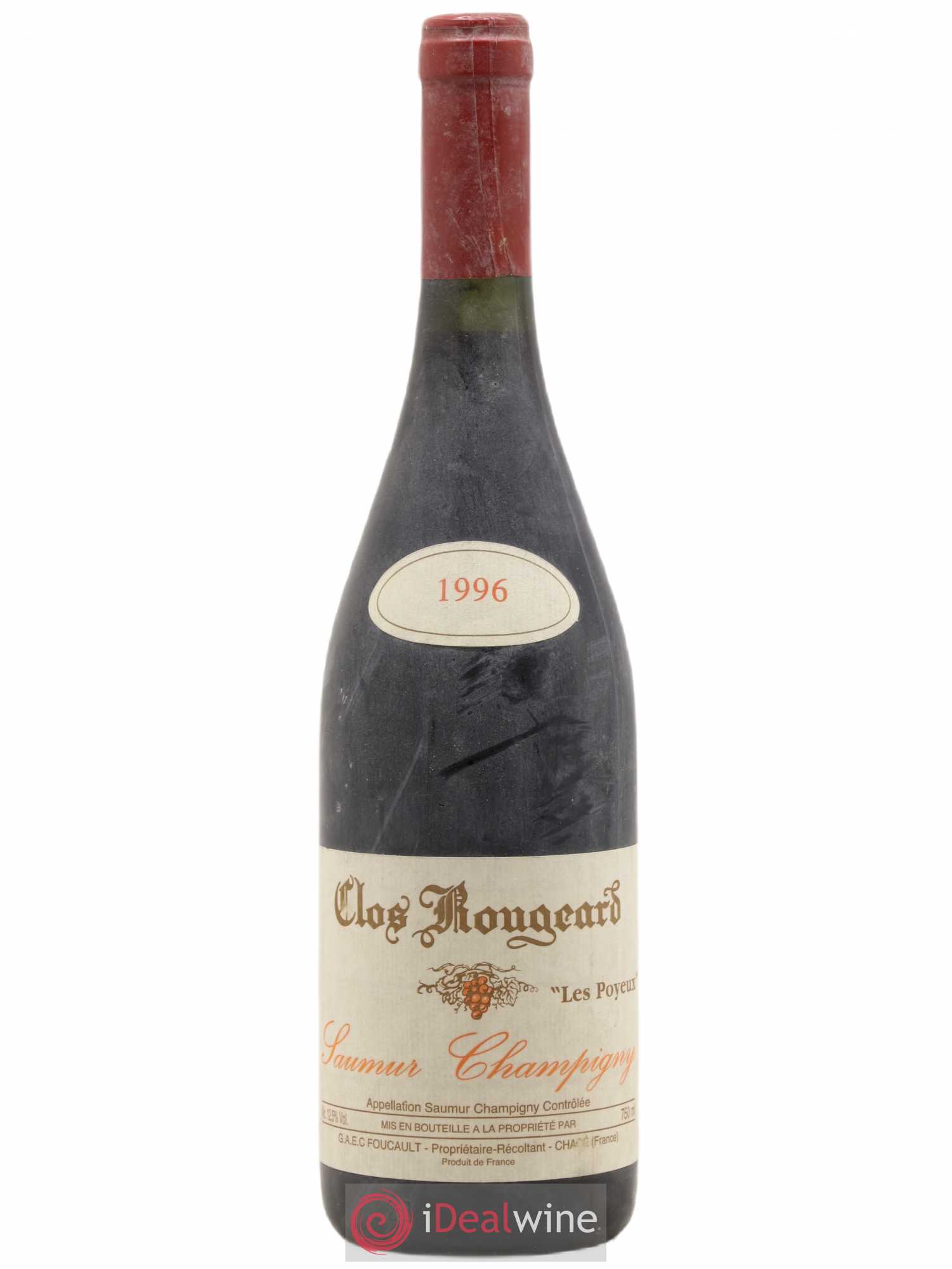 Saumur-Champigny Les Poyeux Clos Rougeard 1996 - Lot de 1 bouteille - 0