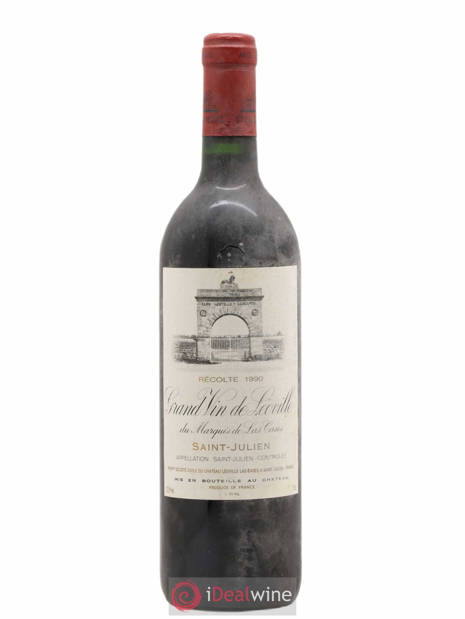 Château Léoville Las Cases 2ème Grand Cru Classé 1990 - Lot de 1 bouteille - 0