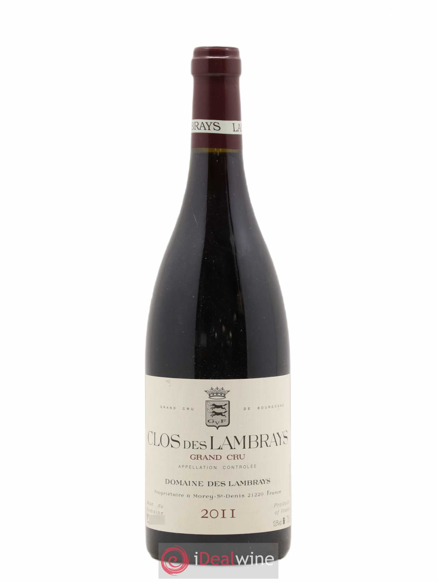 Clos des Lambrays Grand Cru Domaine des Lambrays 2011 - Lot de 1 bouteille - 0